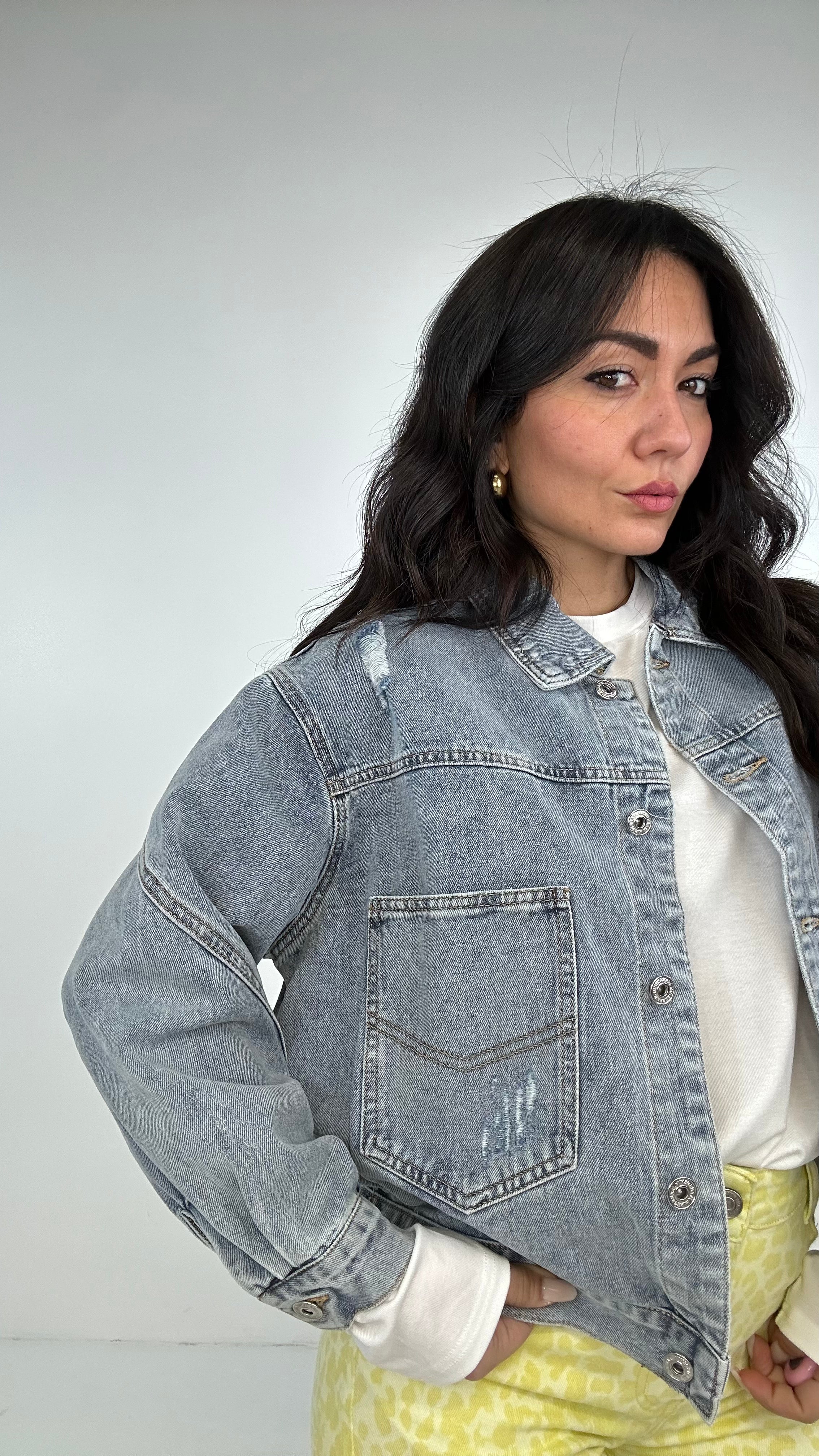 Giubbino DENIM STRAPPO - JEANS