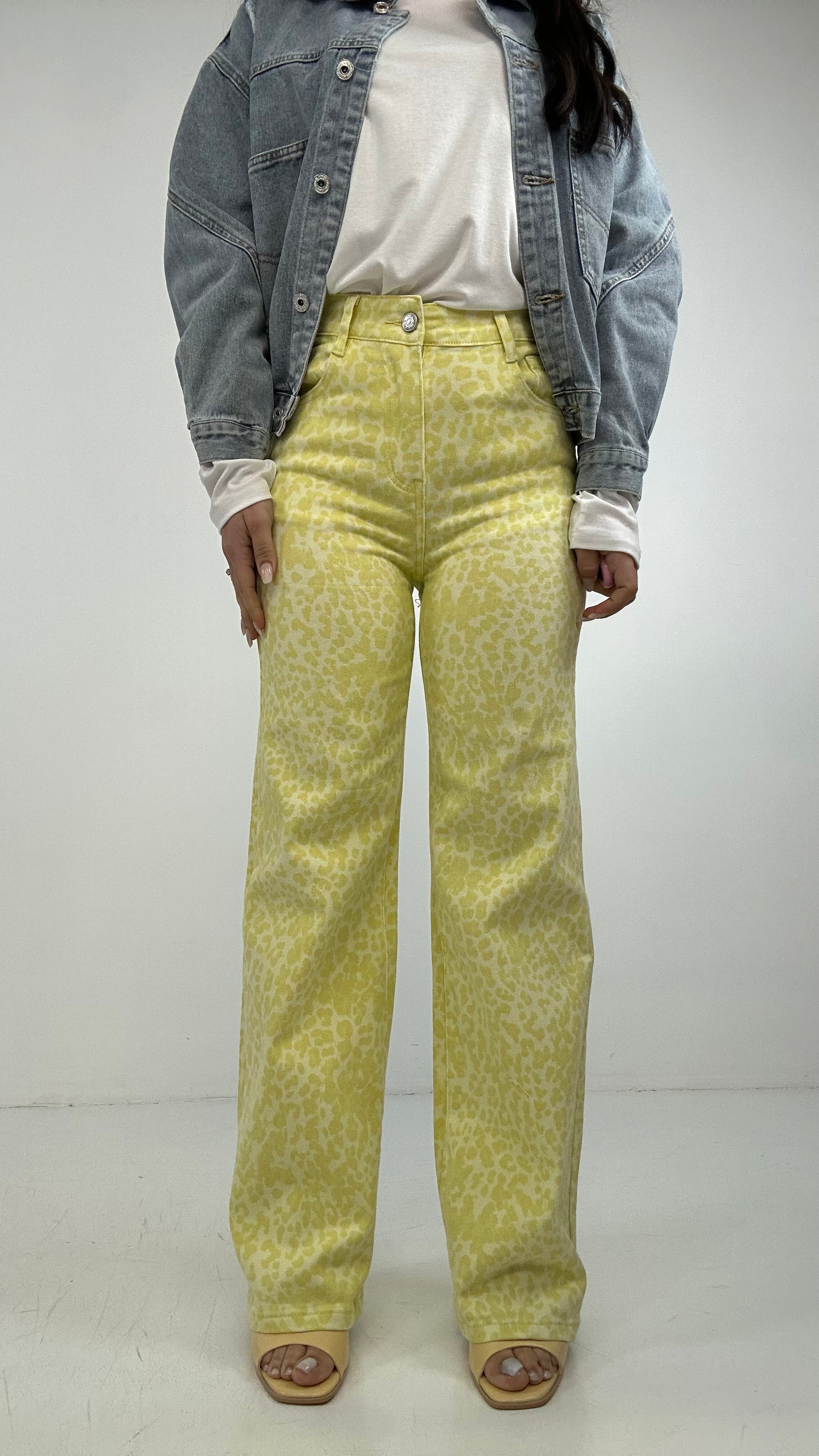 Jeans MAC-YELLOW - GIALLO