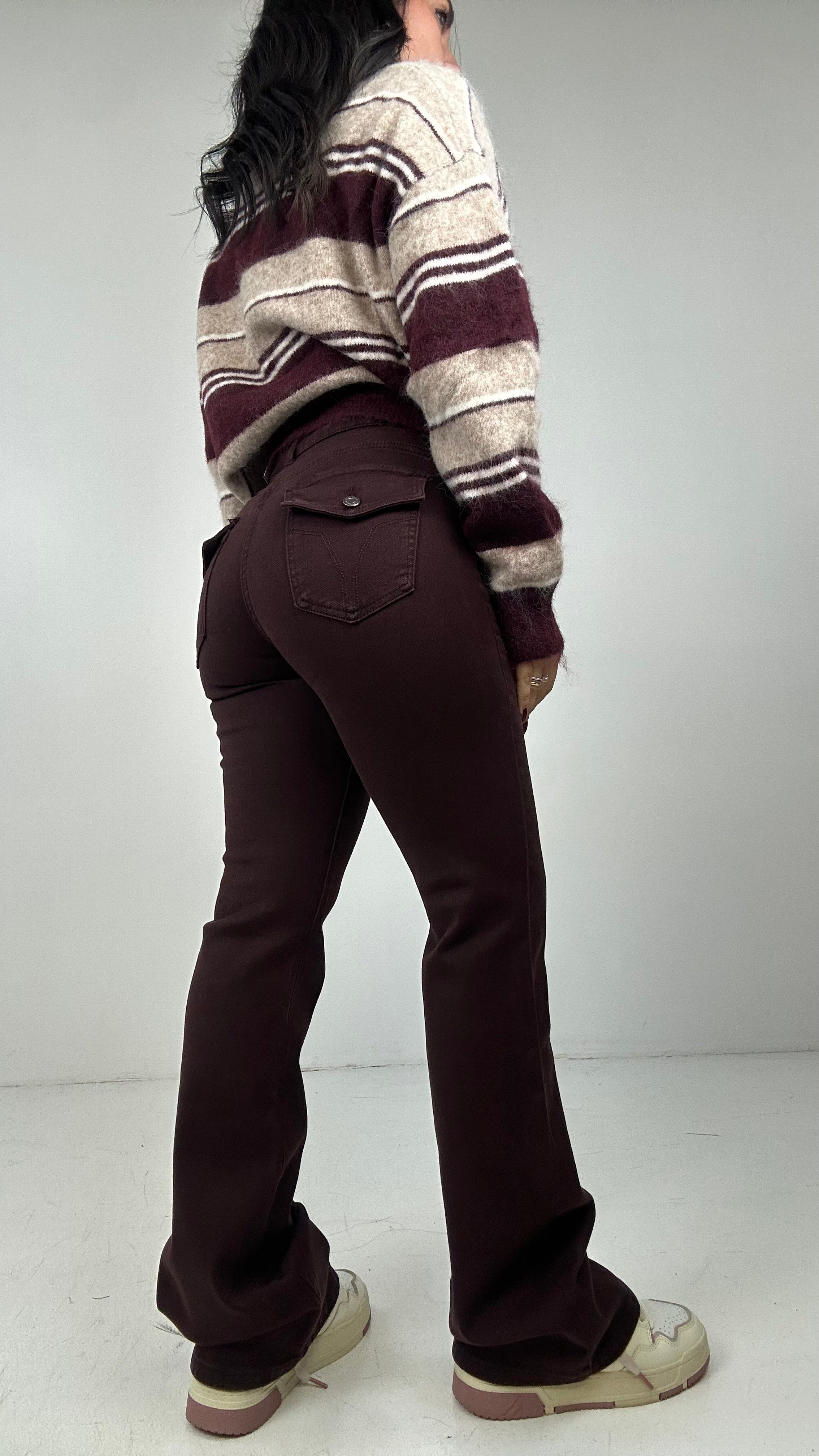 Jeans FLARE TASCHINI - VINACCIO