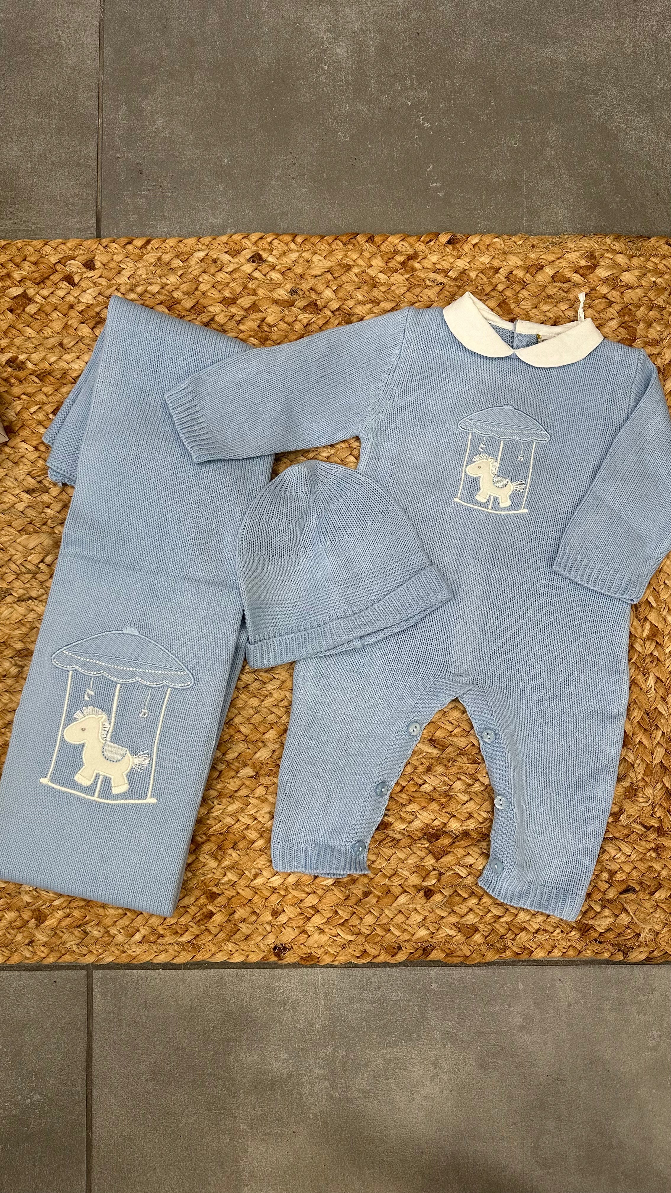 Set PASTELLO CAVALLINO - AZZURRO