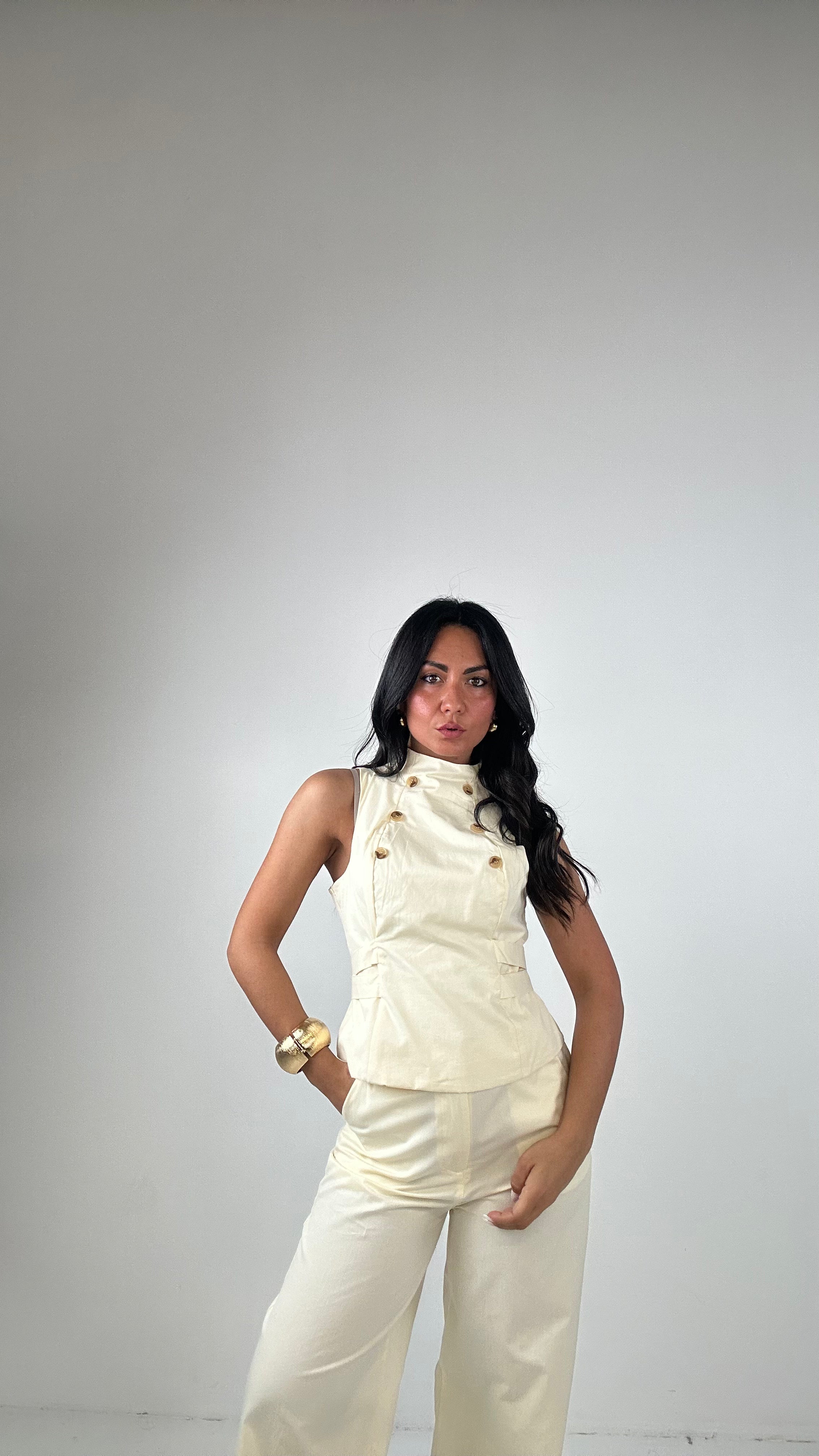 Completo DAIANA - CREMA