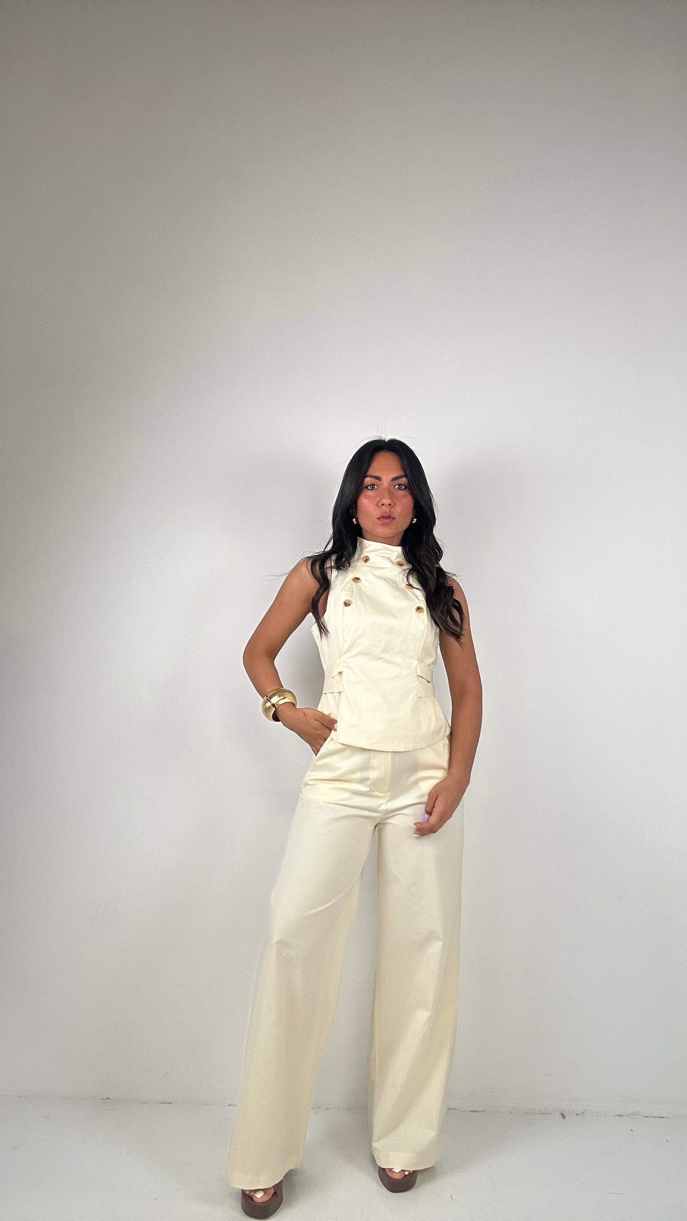 Completo DAIANA - CREMA