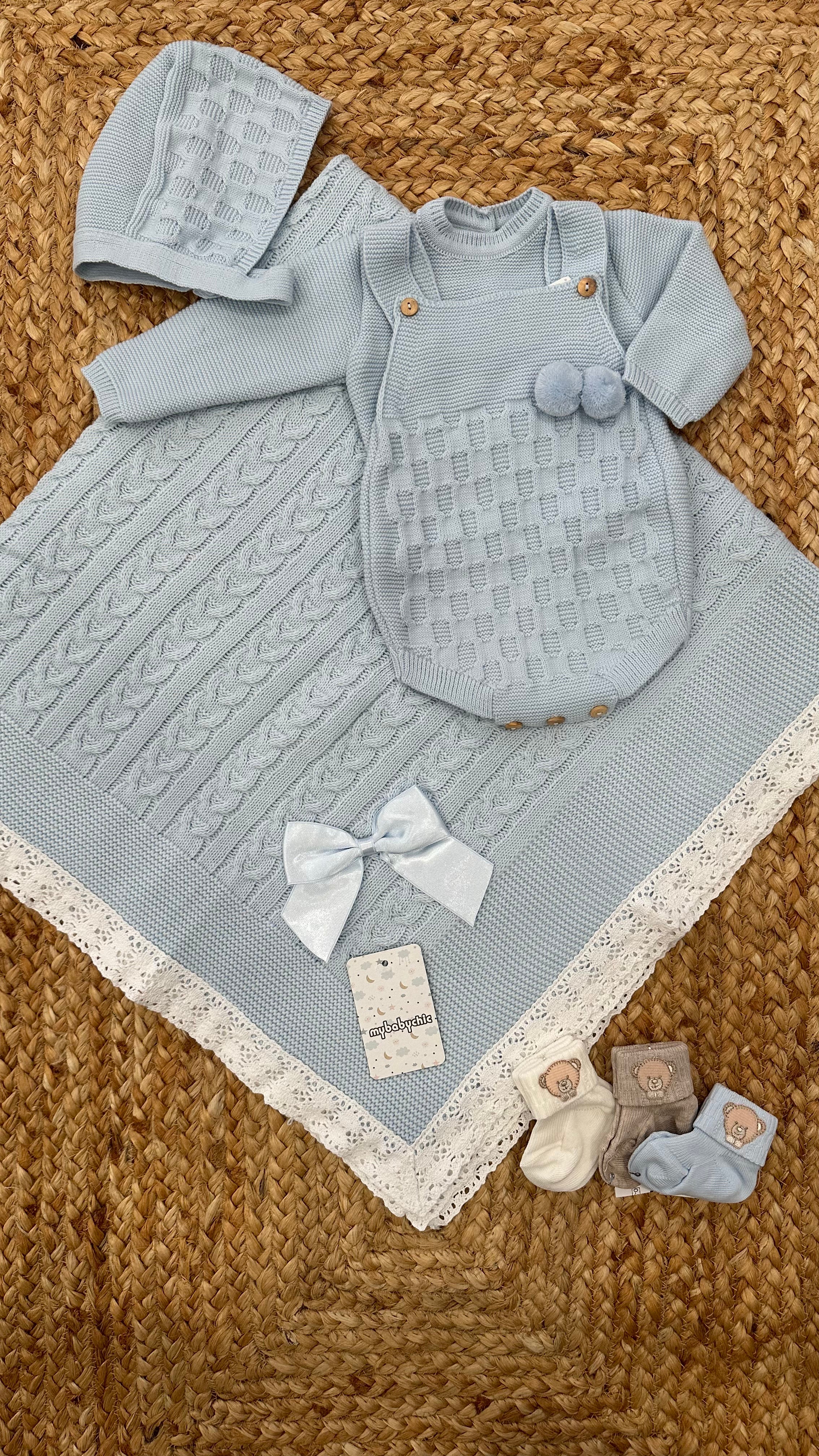 Pagliaccetto PON CON CUFFIETTA - CELESTE
