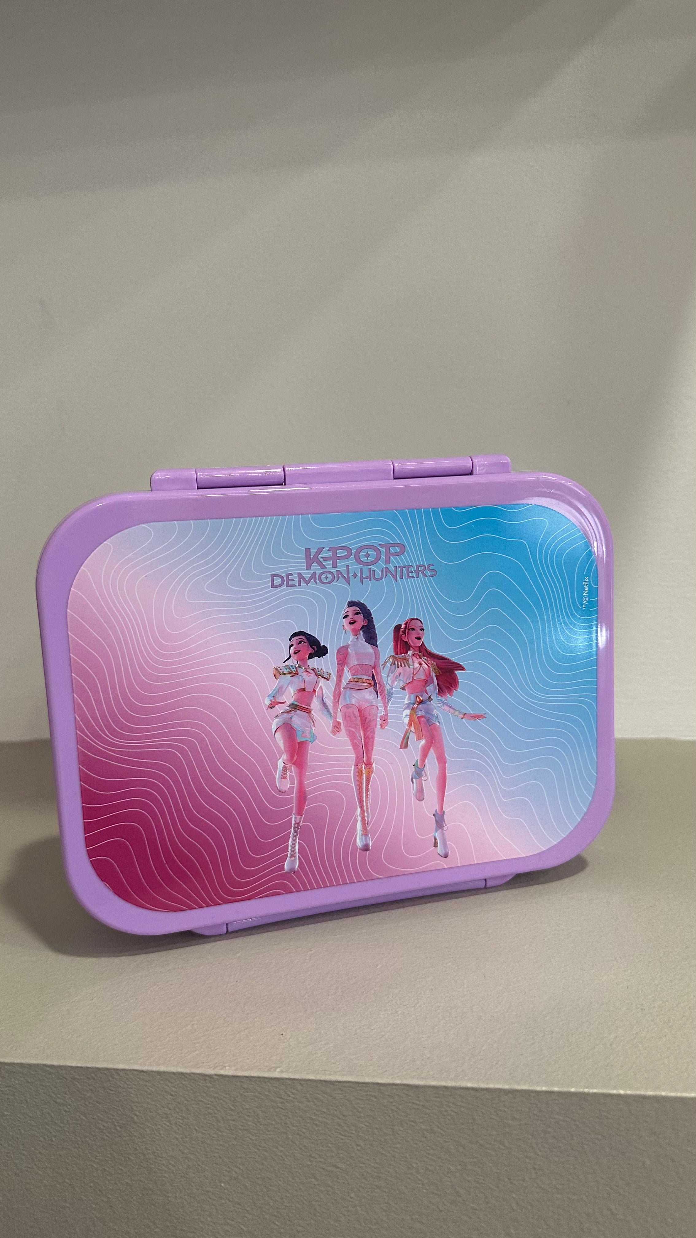 Porta MERENDA K-POP CON DIVISORIO - LILLA