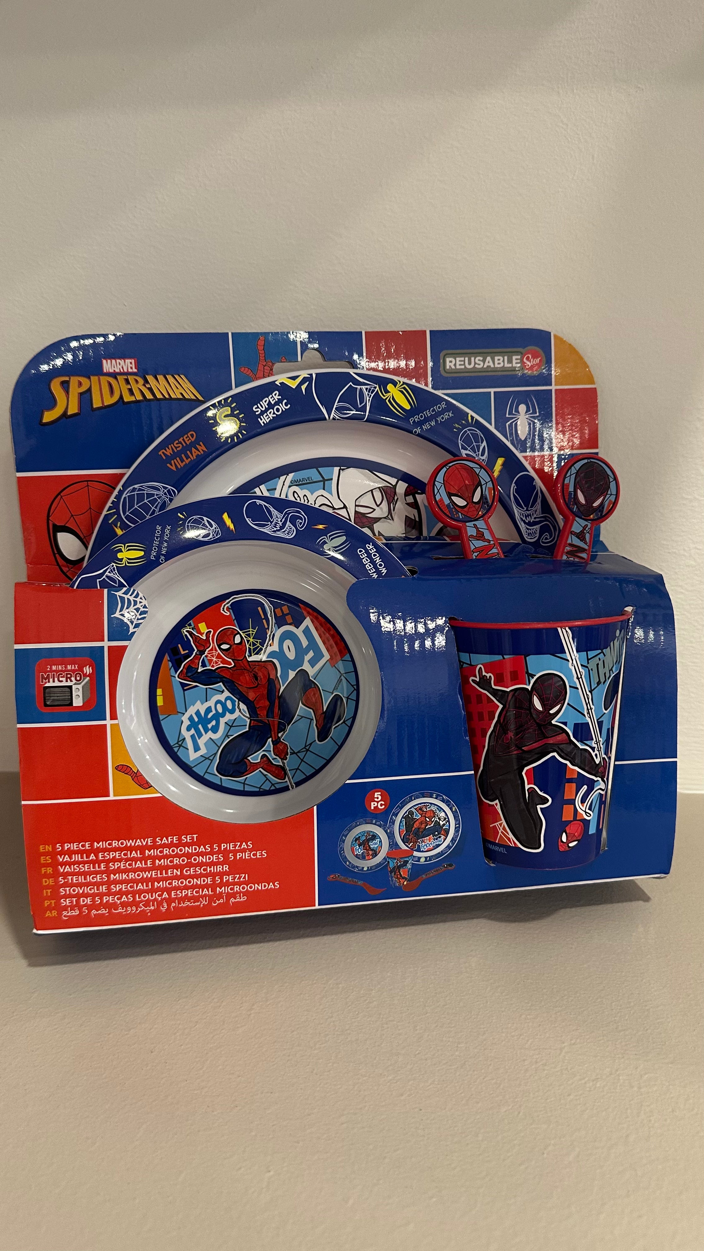 Set PAPA 5PEZ DELUX - ROSSO