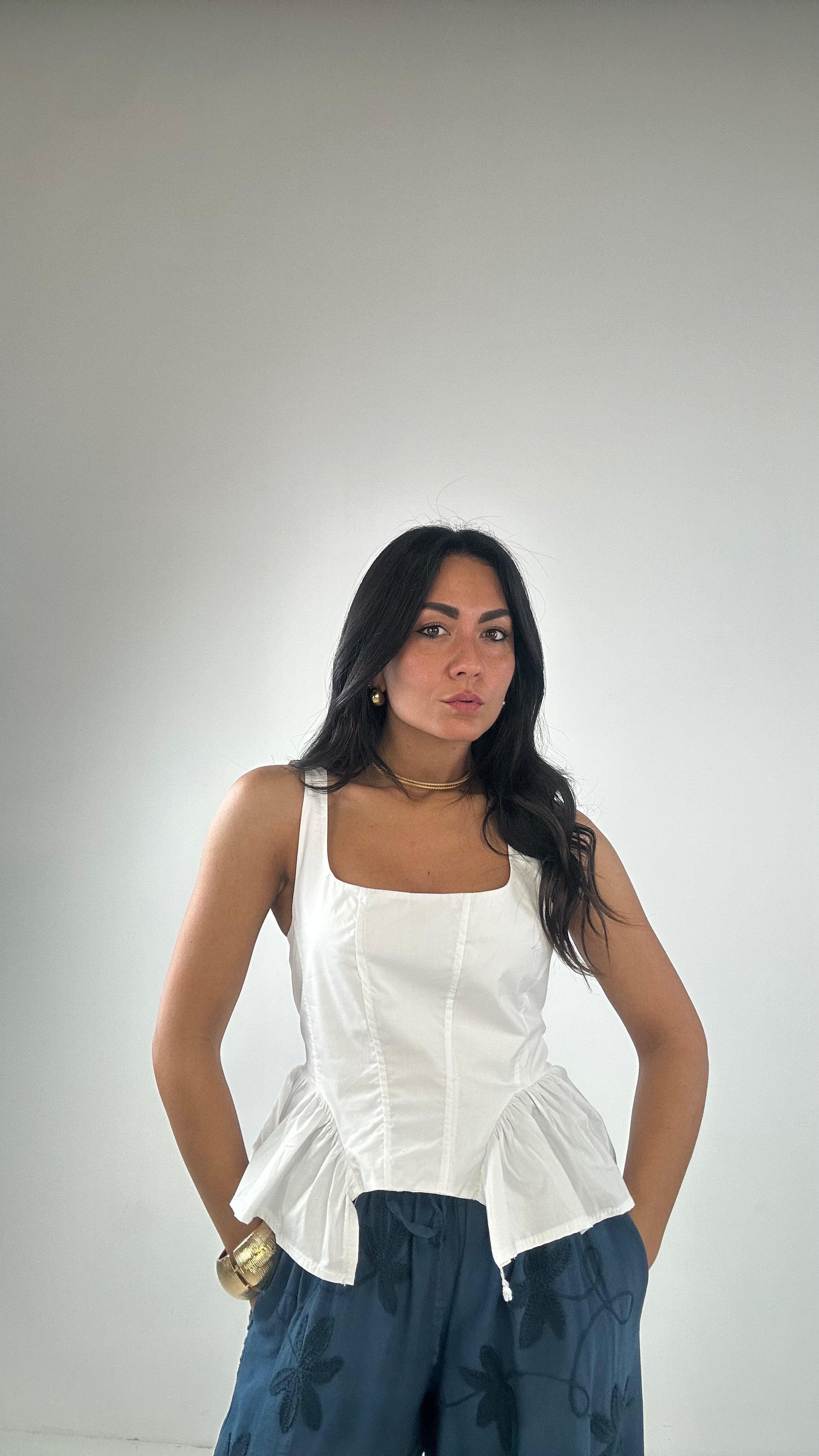 Top NAOMI - BIANCO