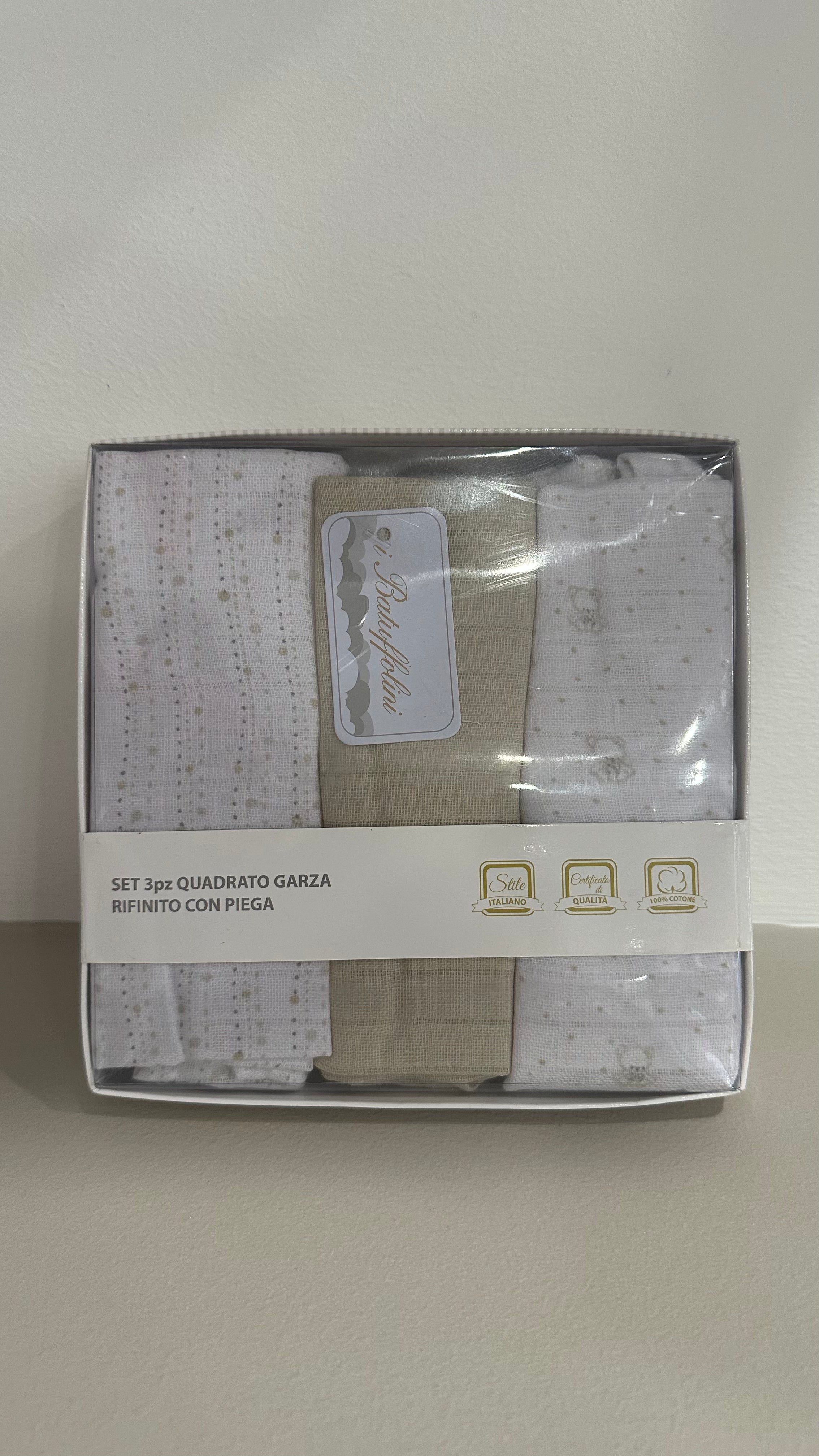 SET Mussole - BEIGE