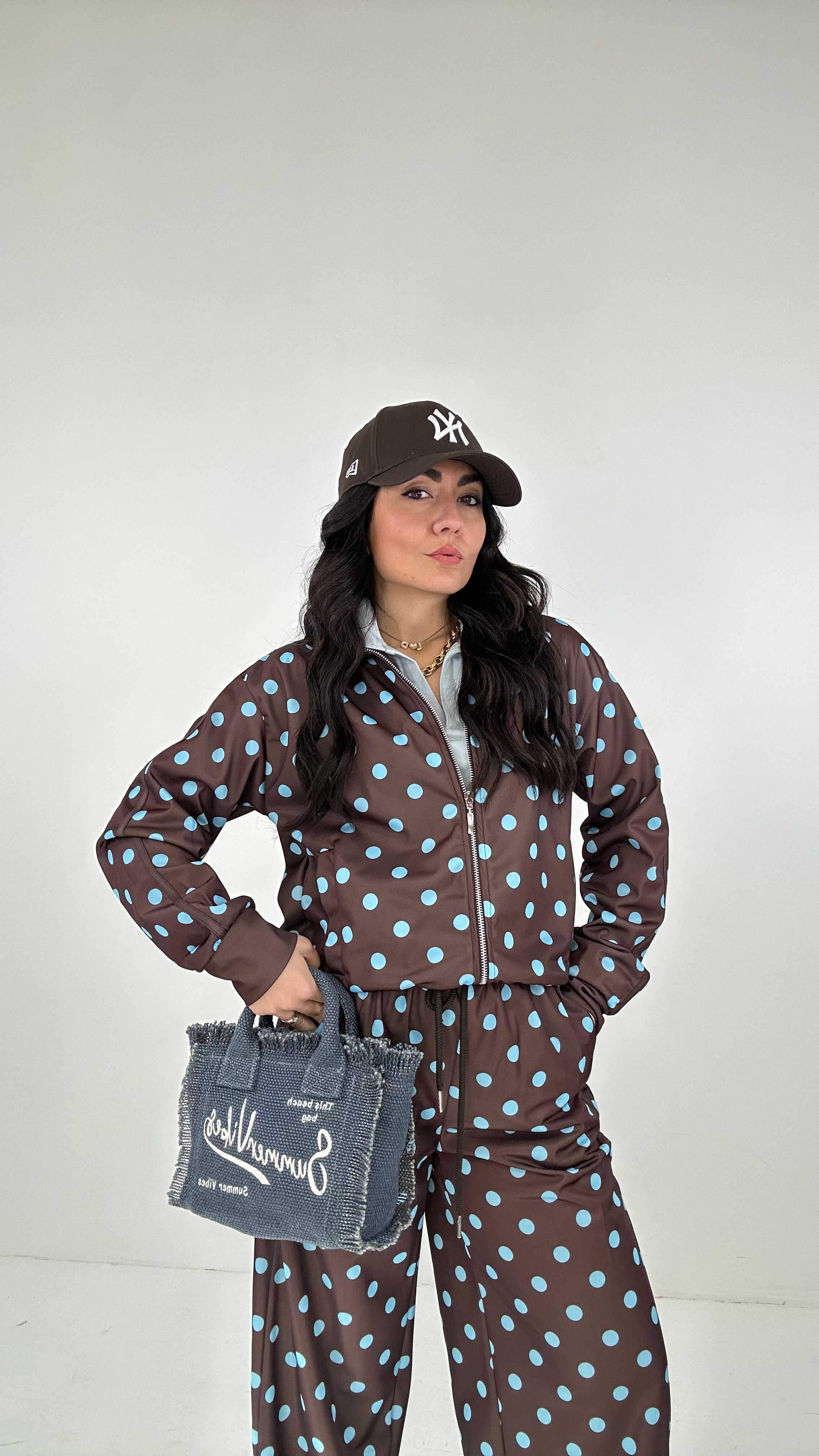 Completo TUTA POIS - MARRONE