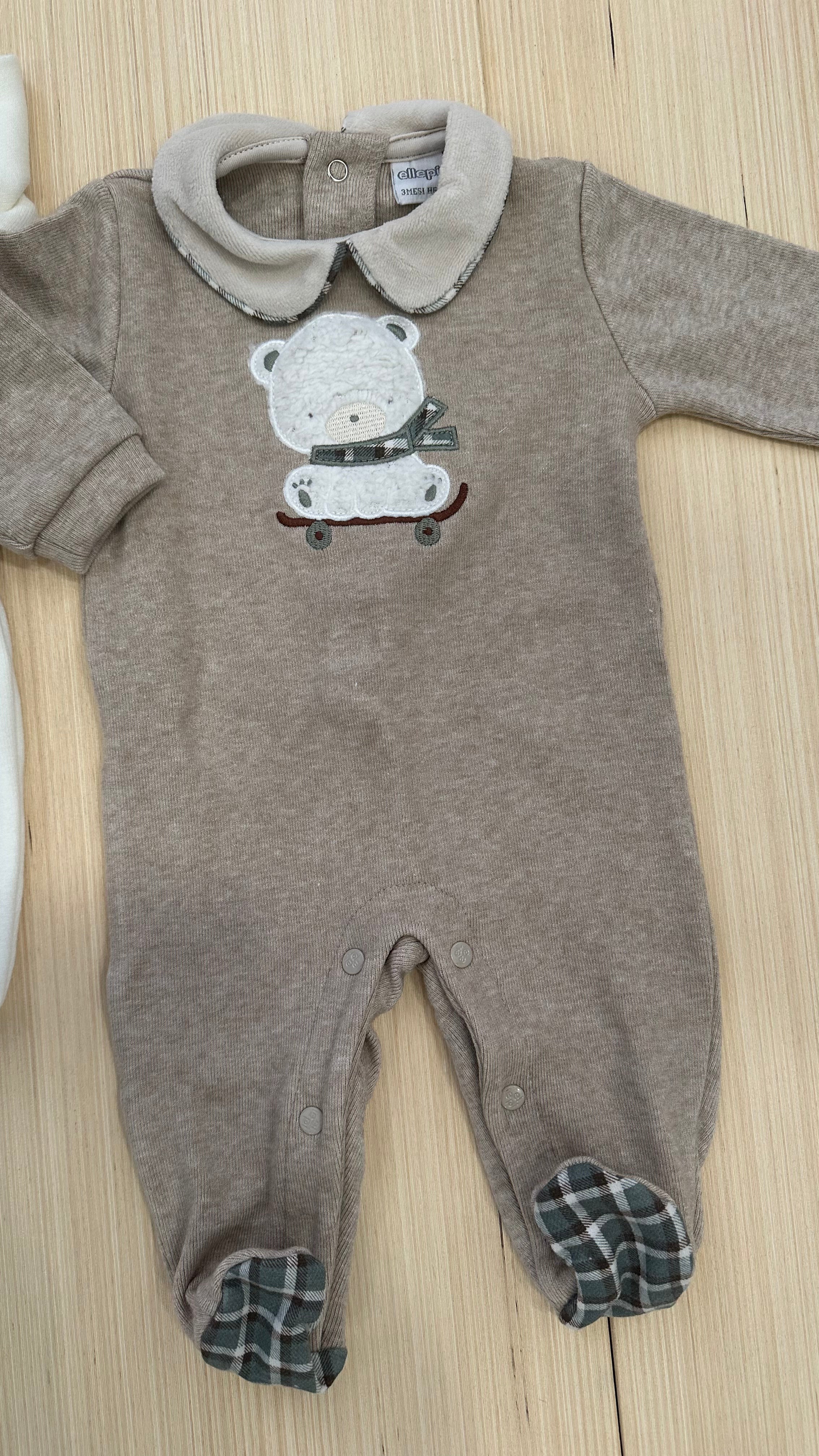 Tutina ORSETTO SKATE - BEIGE