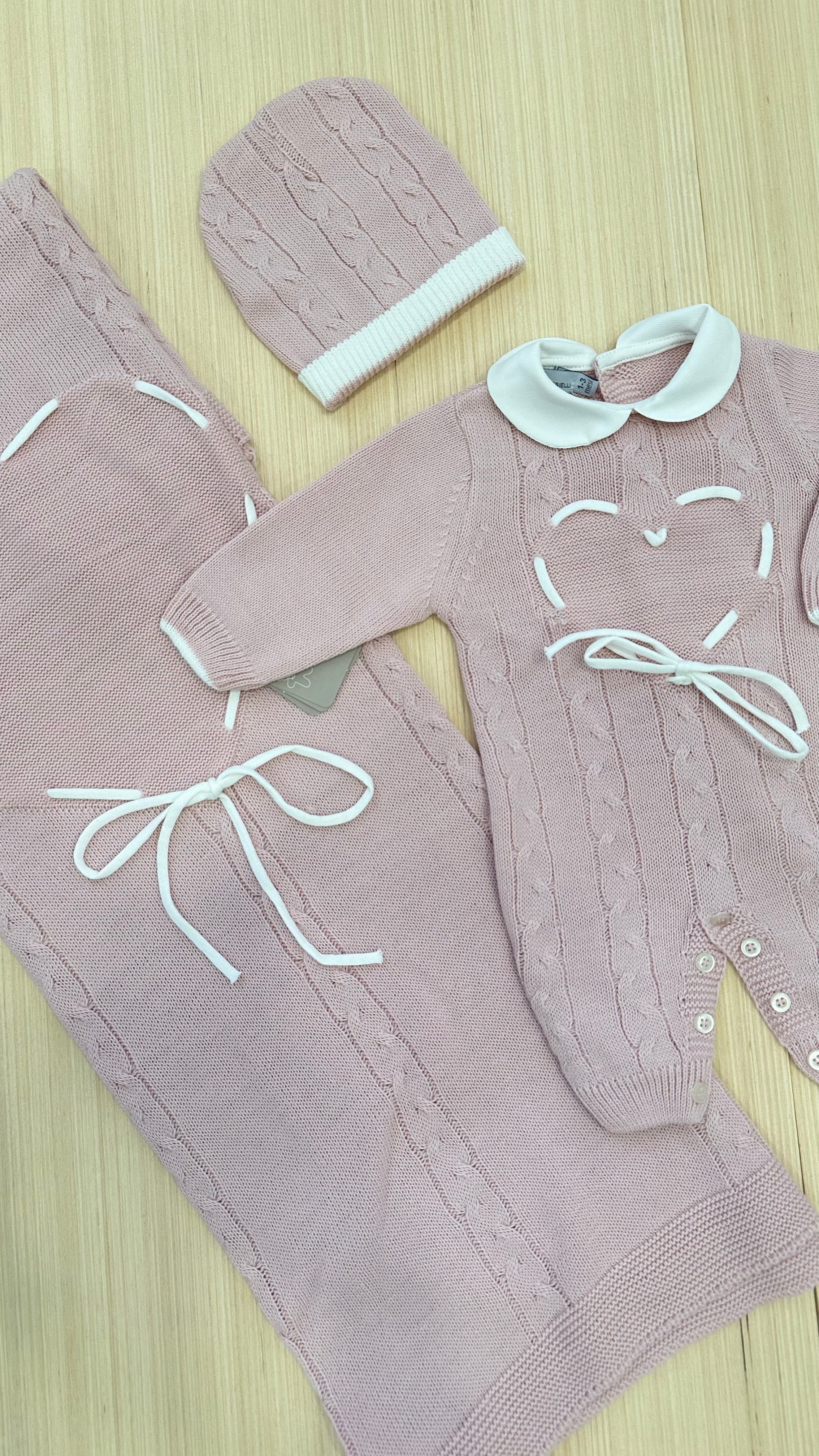 Set NAZARENO CUORE - ROSA