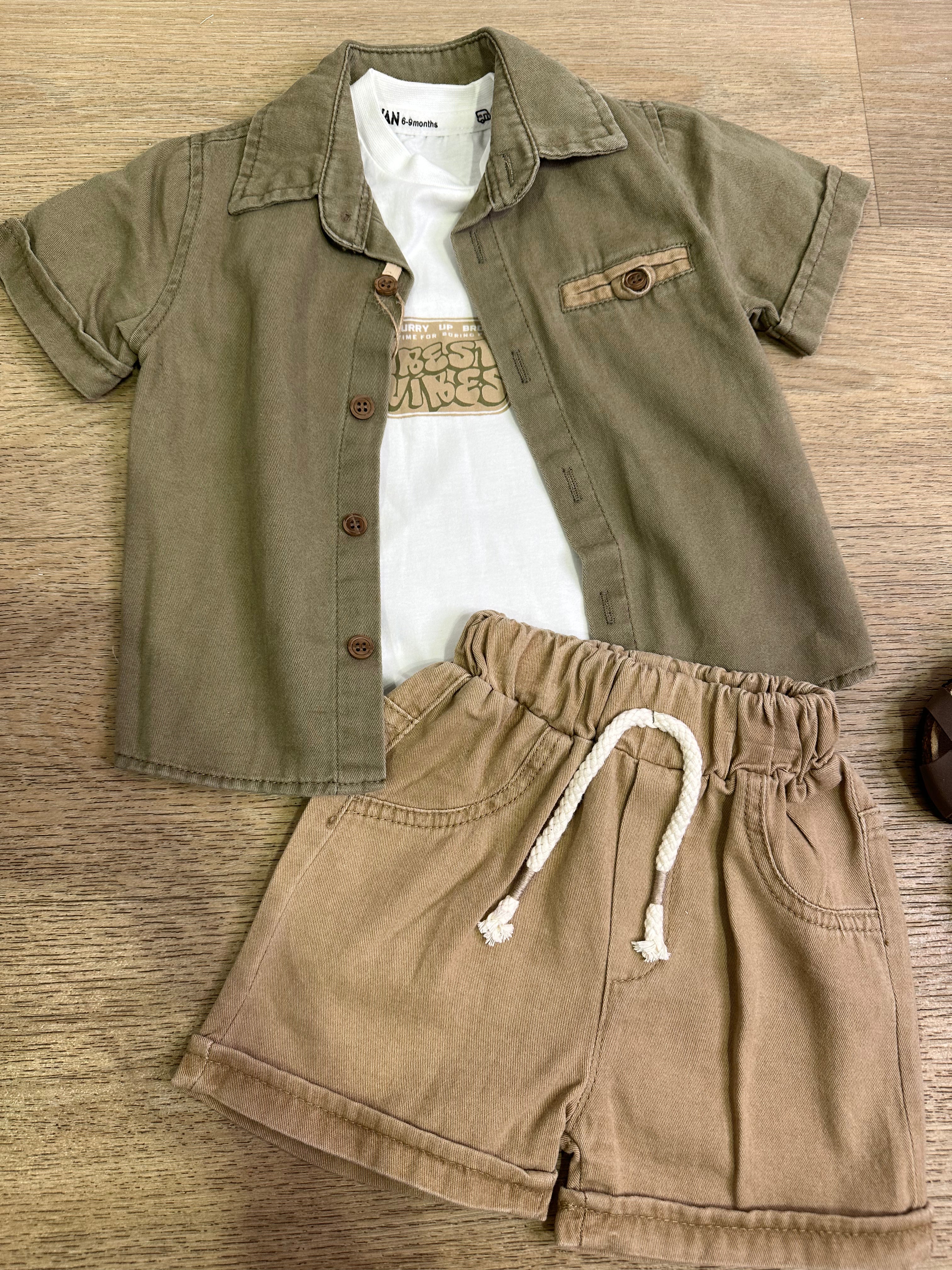 Completo CARAVAN 6-24M - VERDE MILITARE