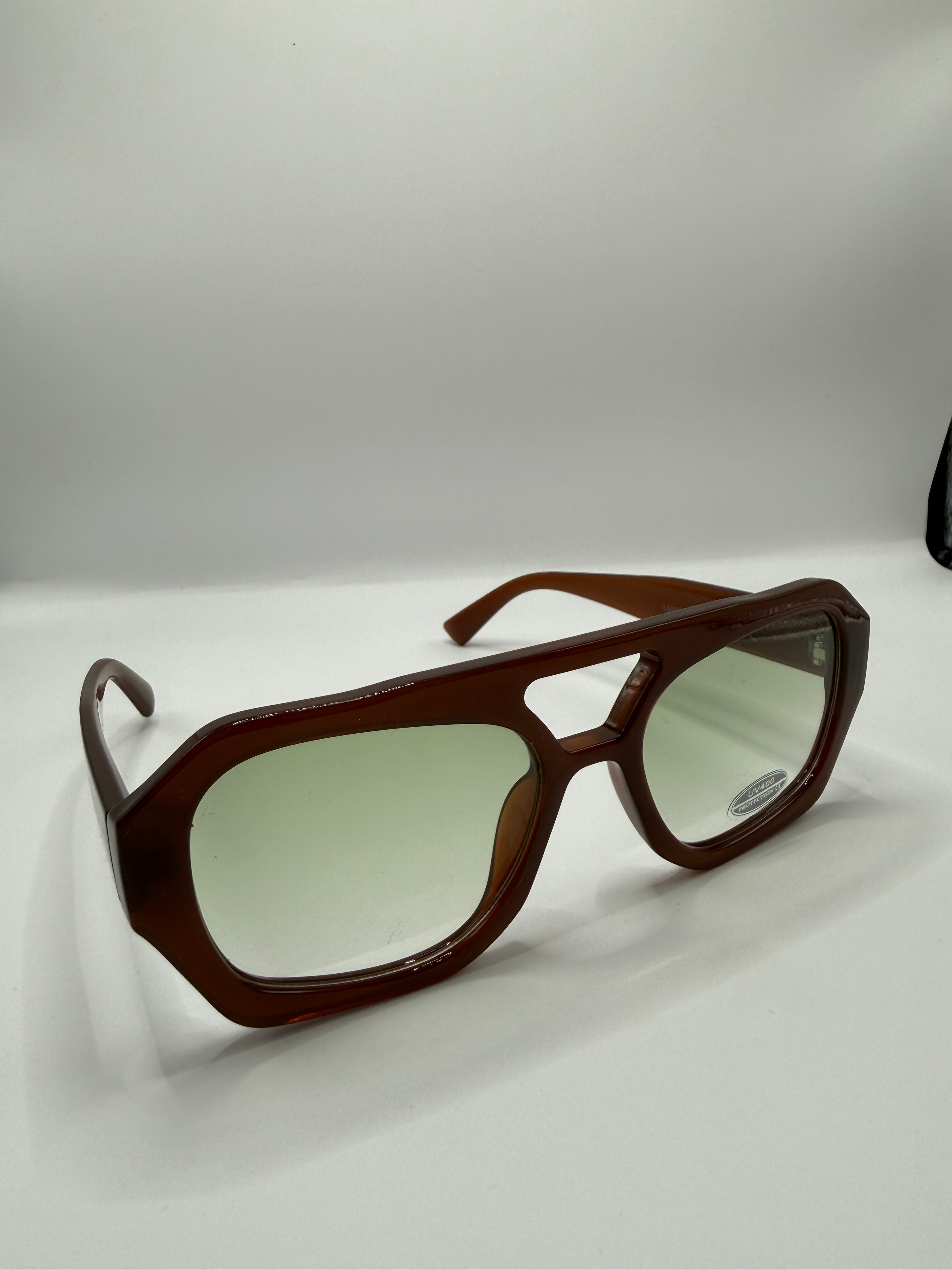Occhiali LOOKS - MARRONE VERDE