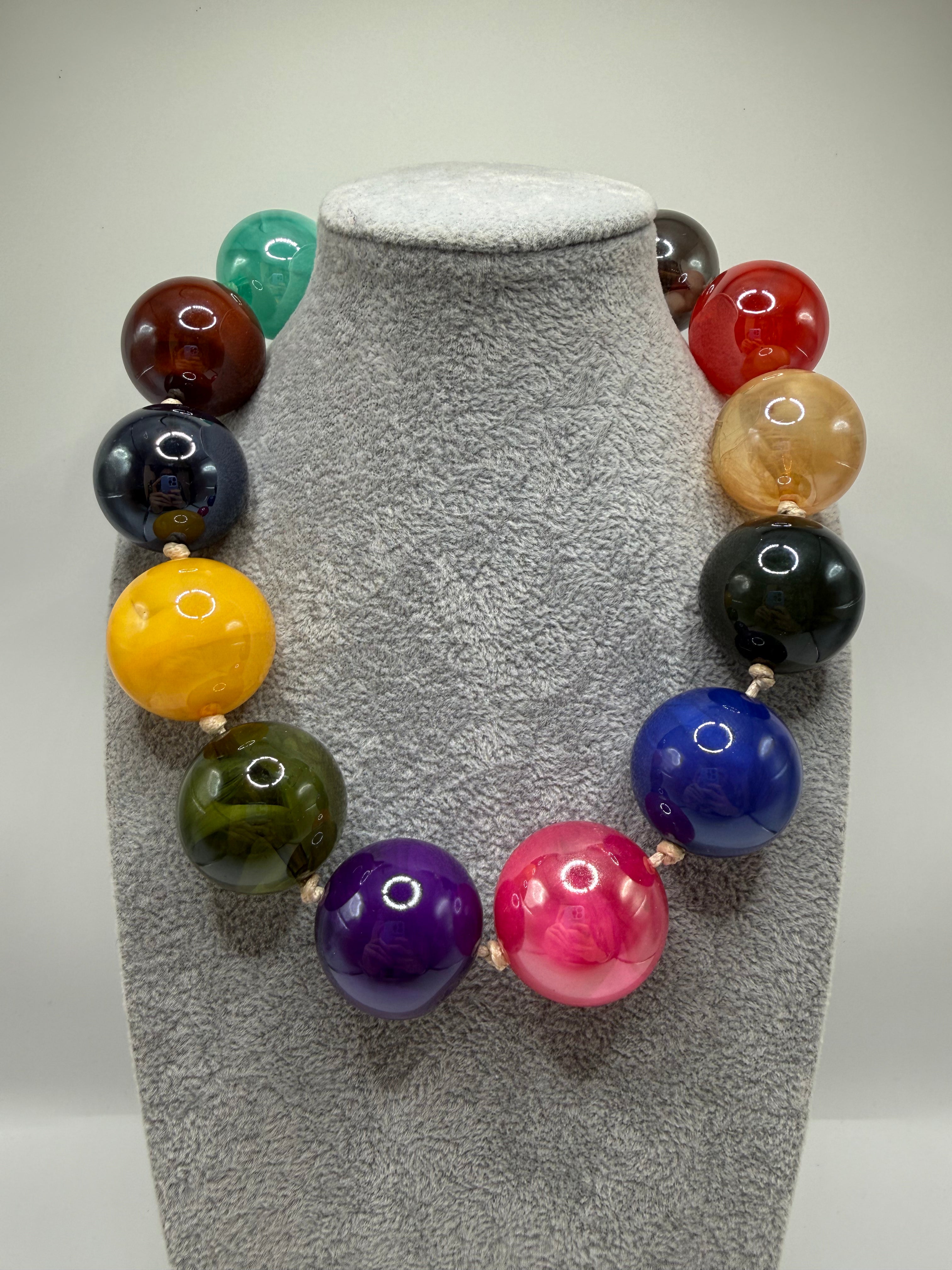Collana PERLE NEW - MULTICOLOR