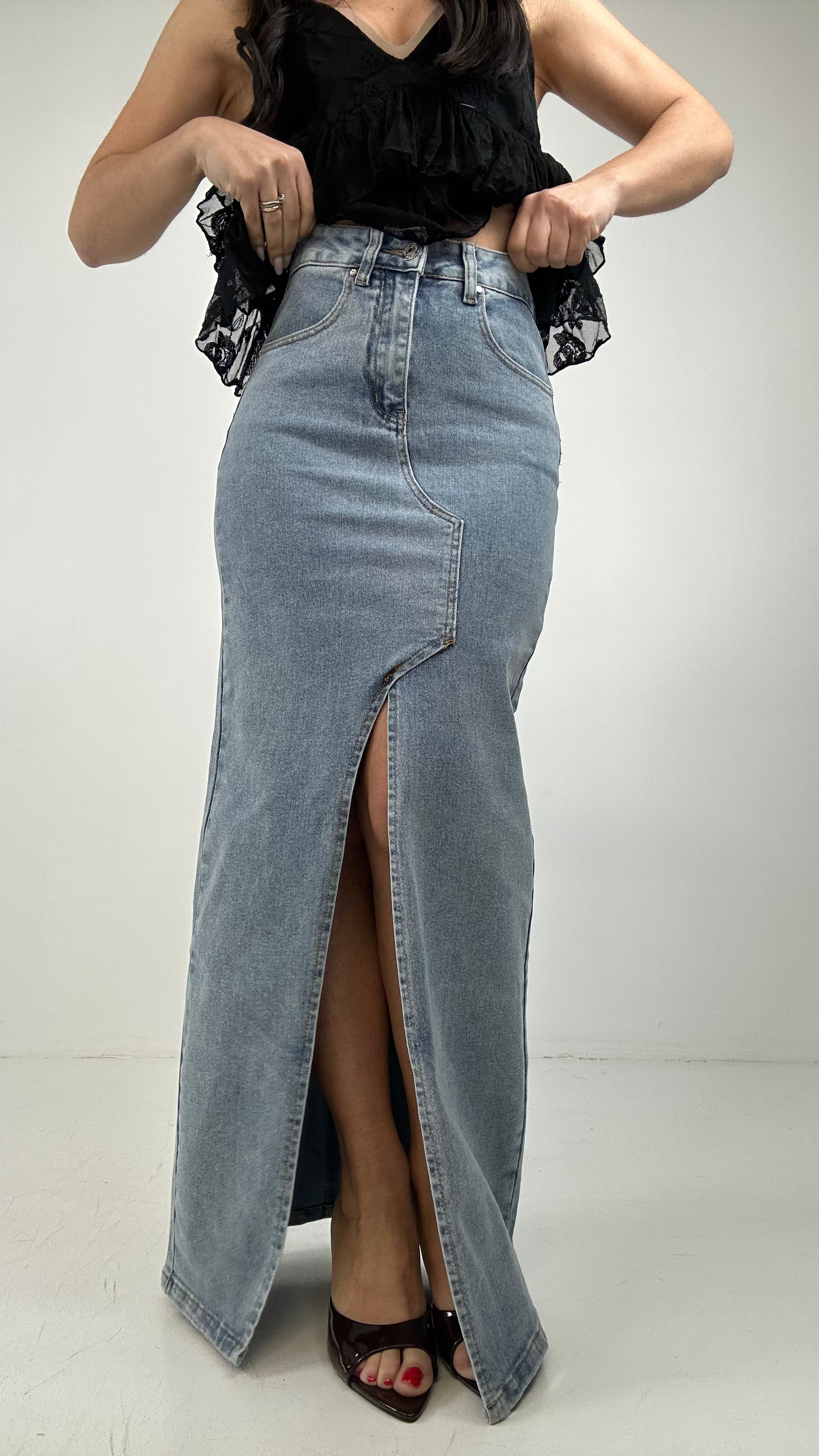 Gonna DENIM LUNGA - JEANS