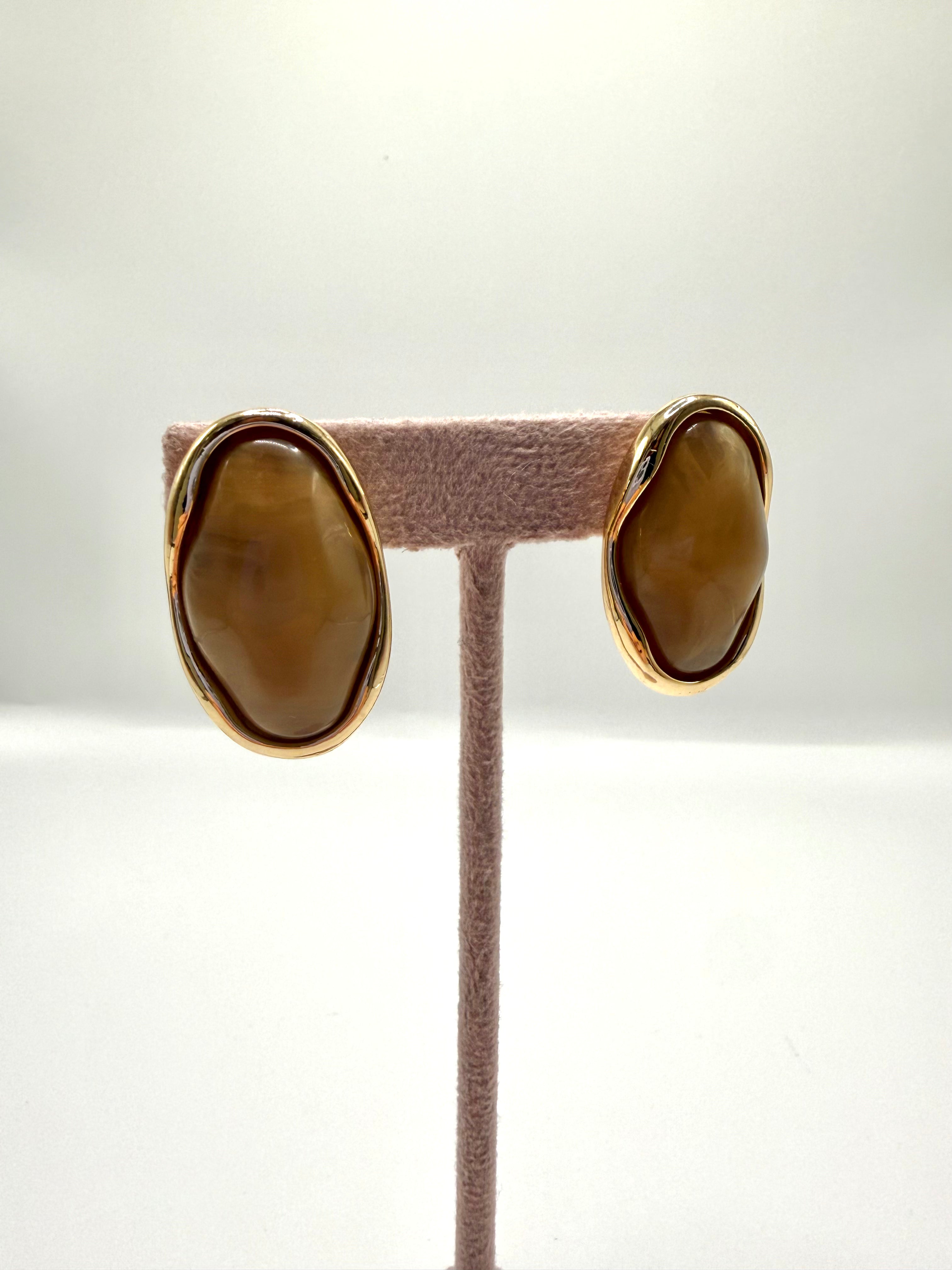 Orecchino PIETRA LOOK - BEIGE
