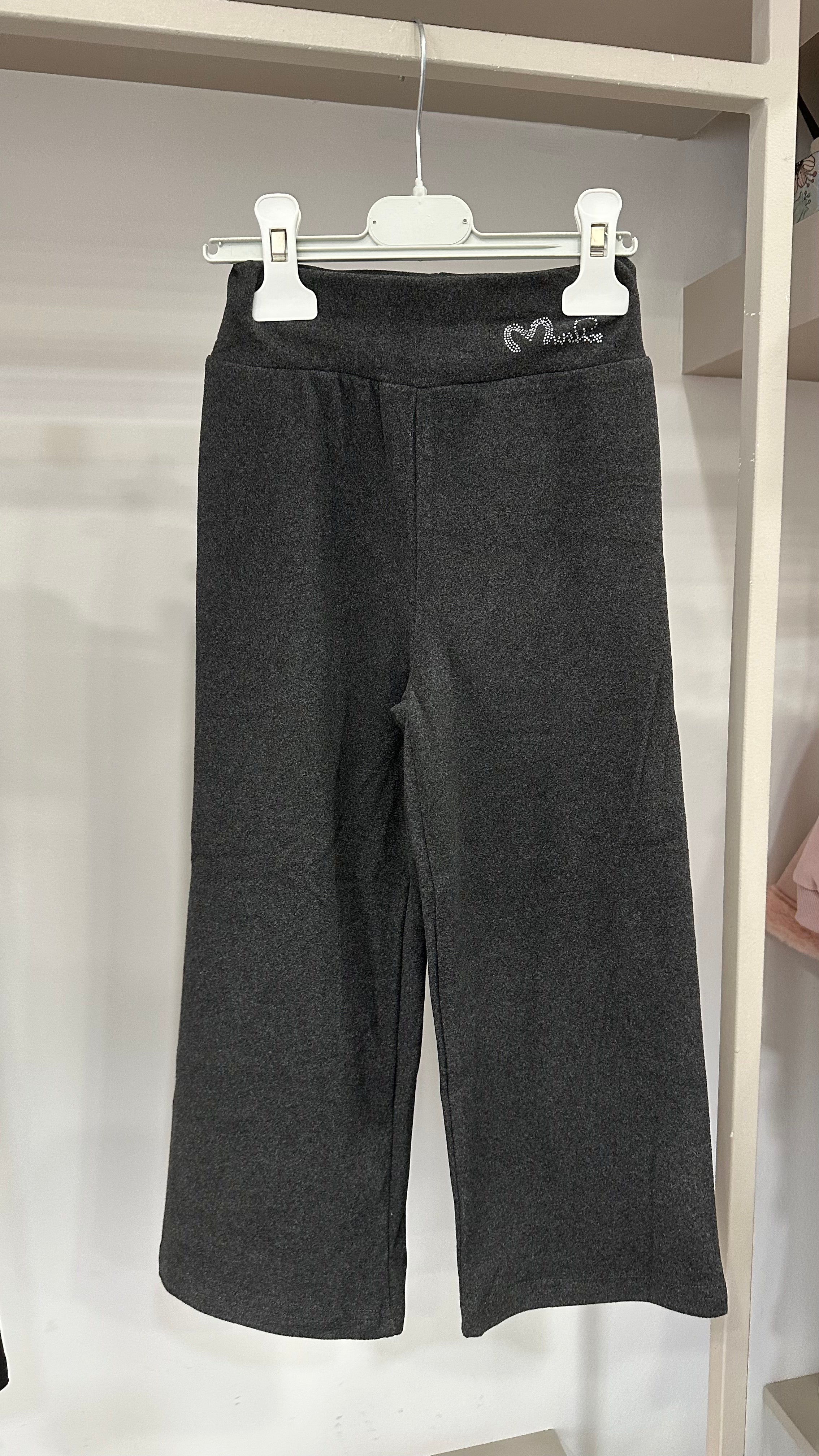 Pantalone MORBIDO 4-14A - GRIGIO