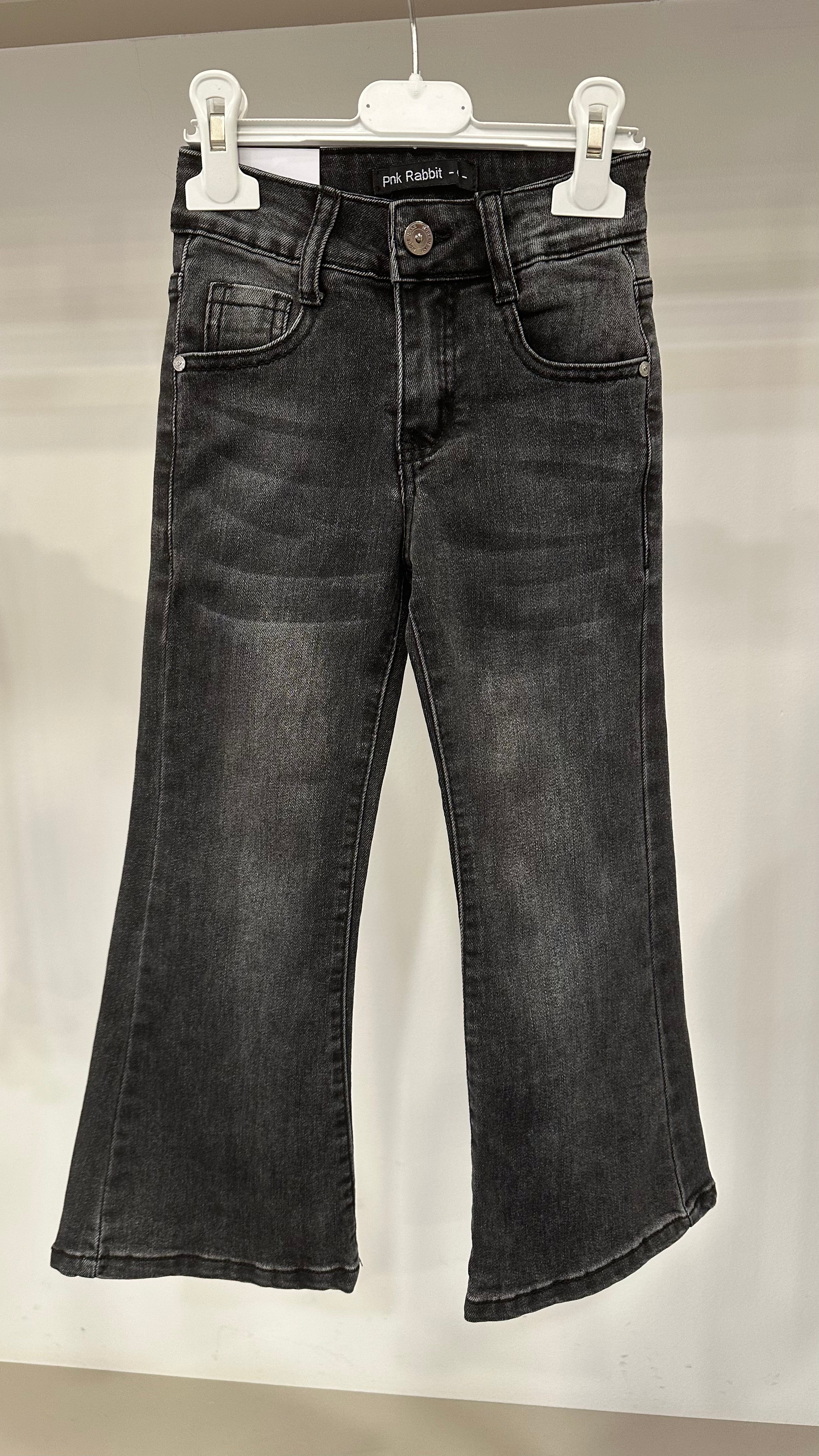 Jeans RABBIT ZAMPA 4-14A - NERO
