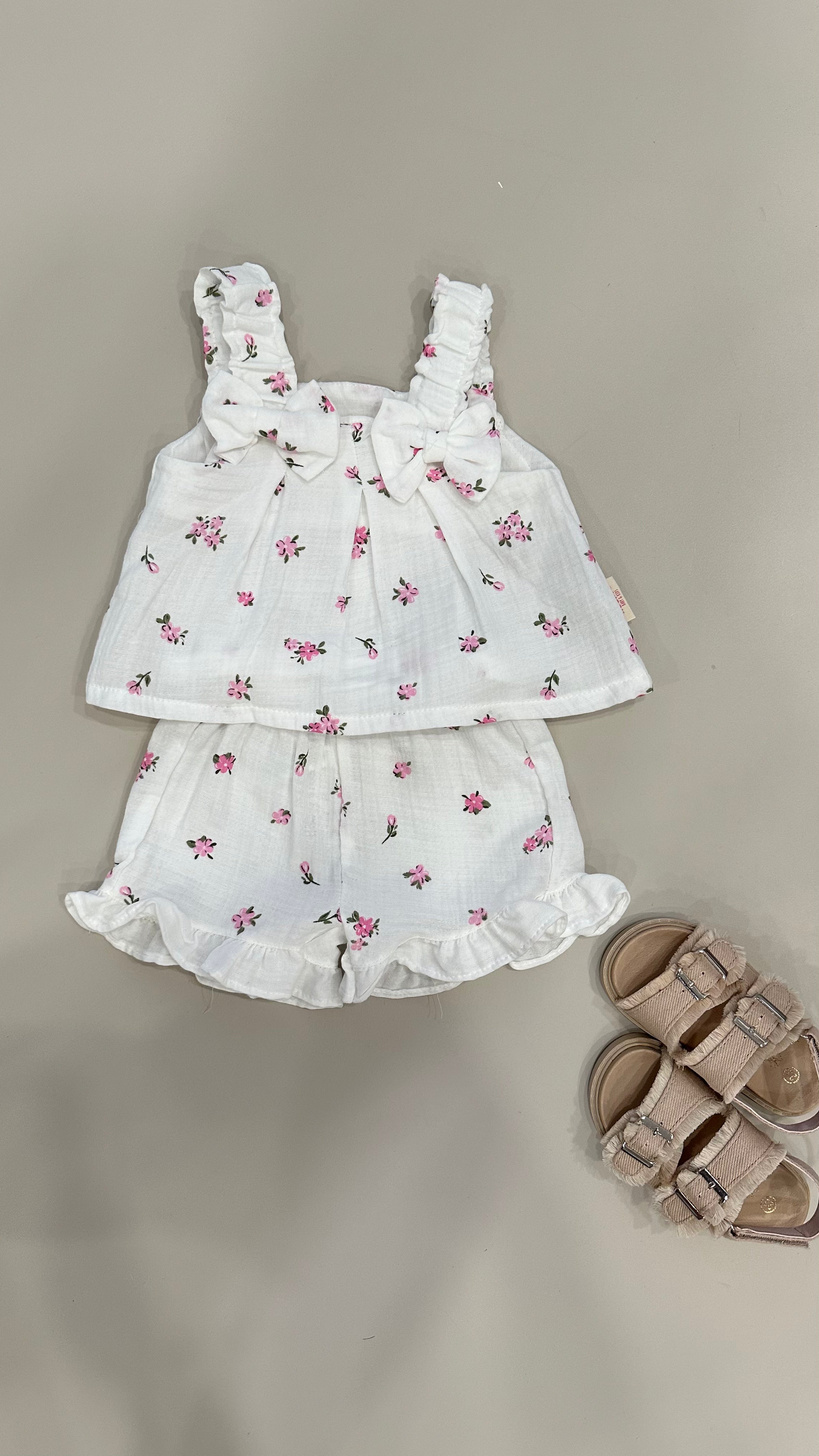 Completino FIOR FIOCCHI 6-24M - BIANCO