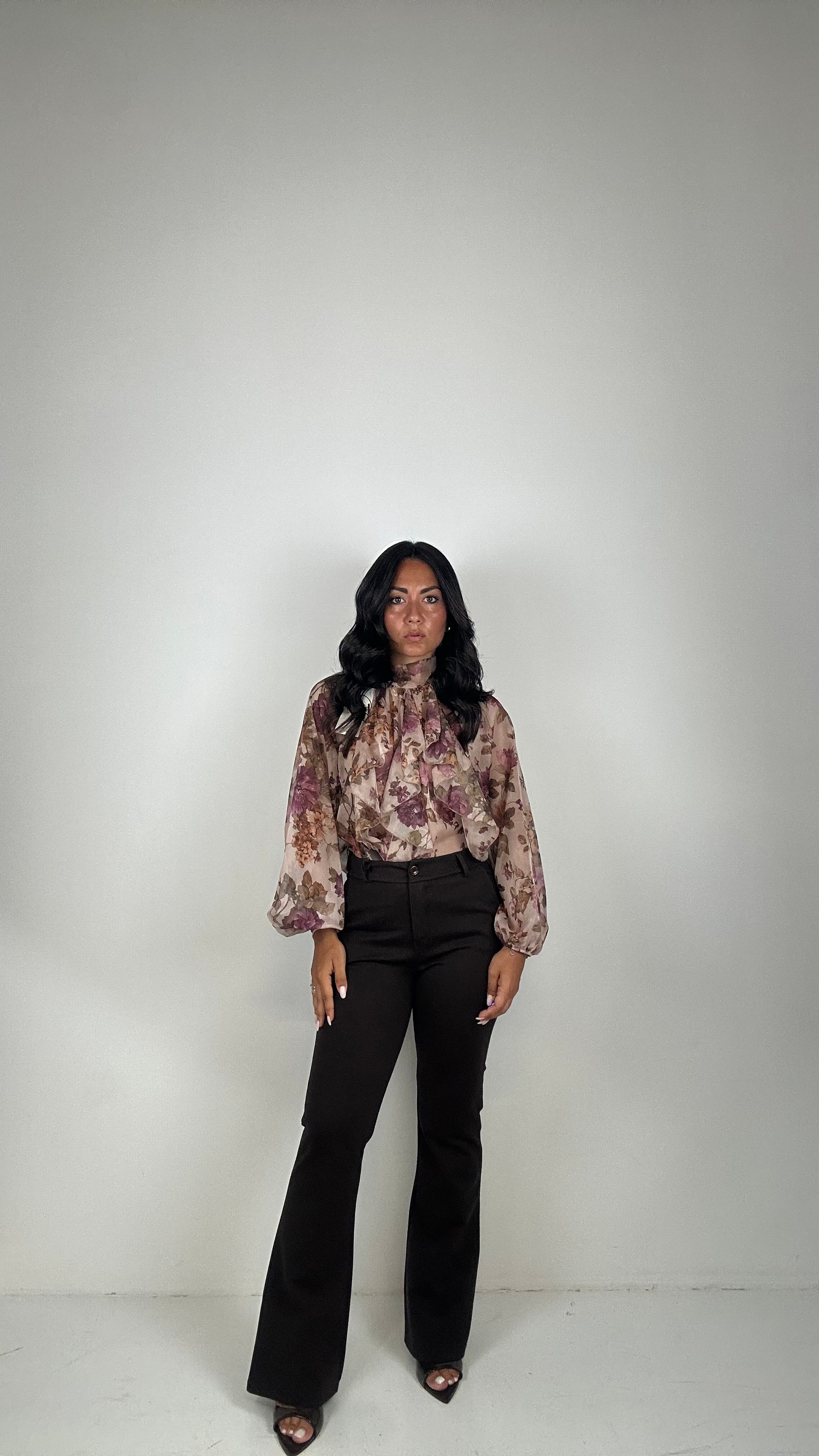 Pantalone ZAMPA PUNTO MILANO - MARRONE