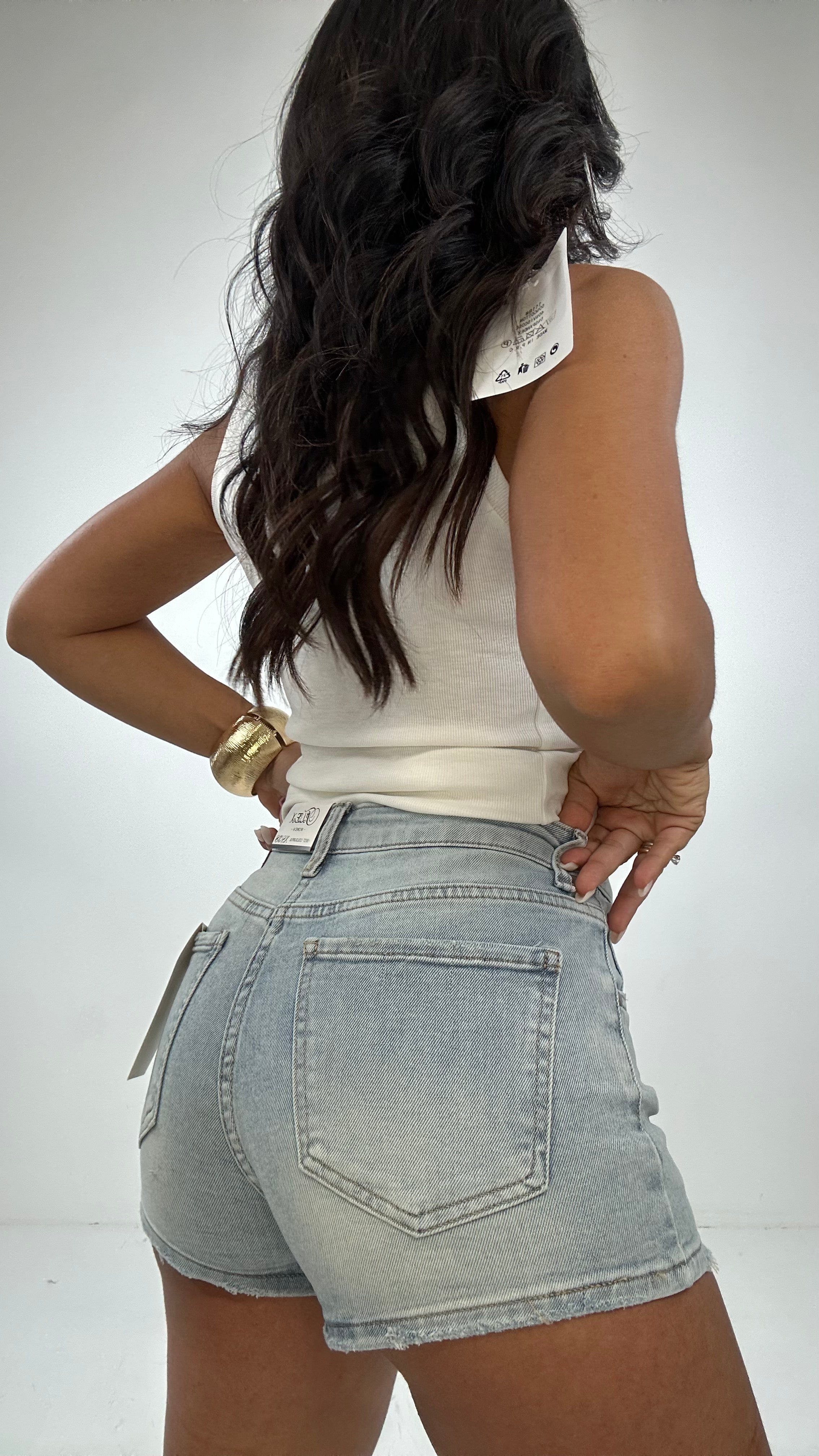 Shorts MINI CINTO TRASV - JEANS