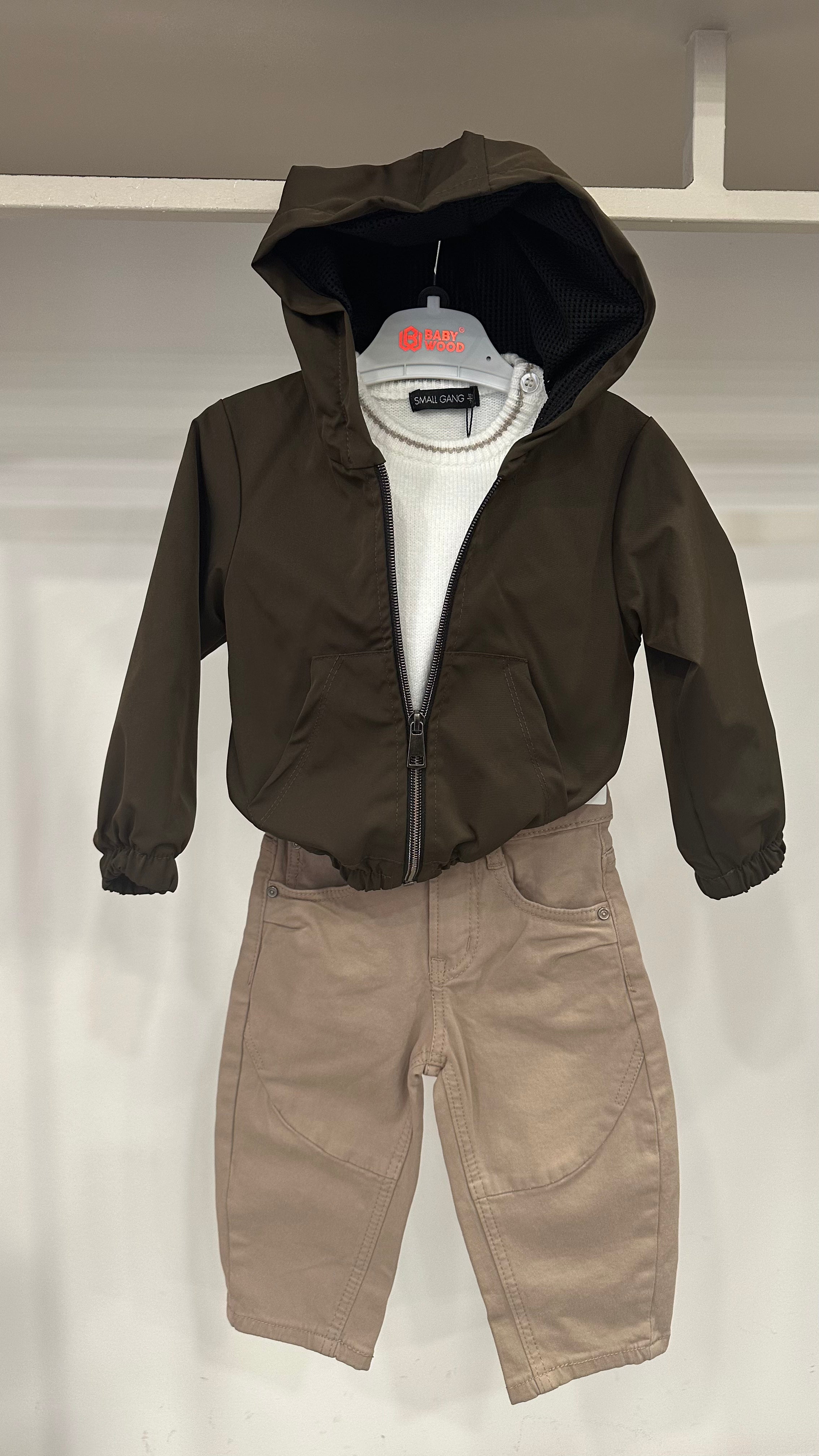 Giubbino BOY 12-36M - MARRONE