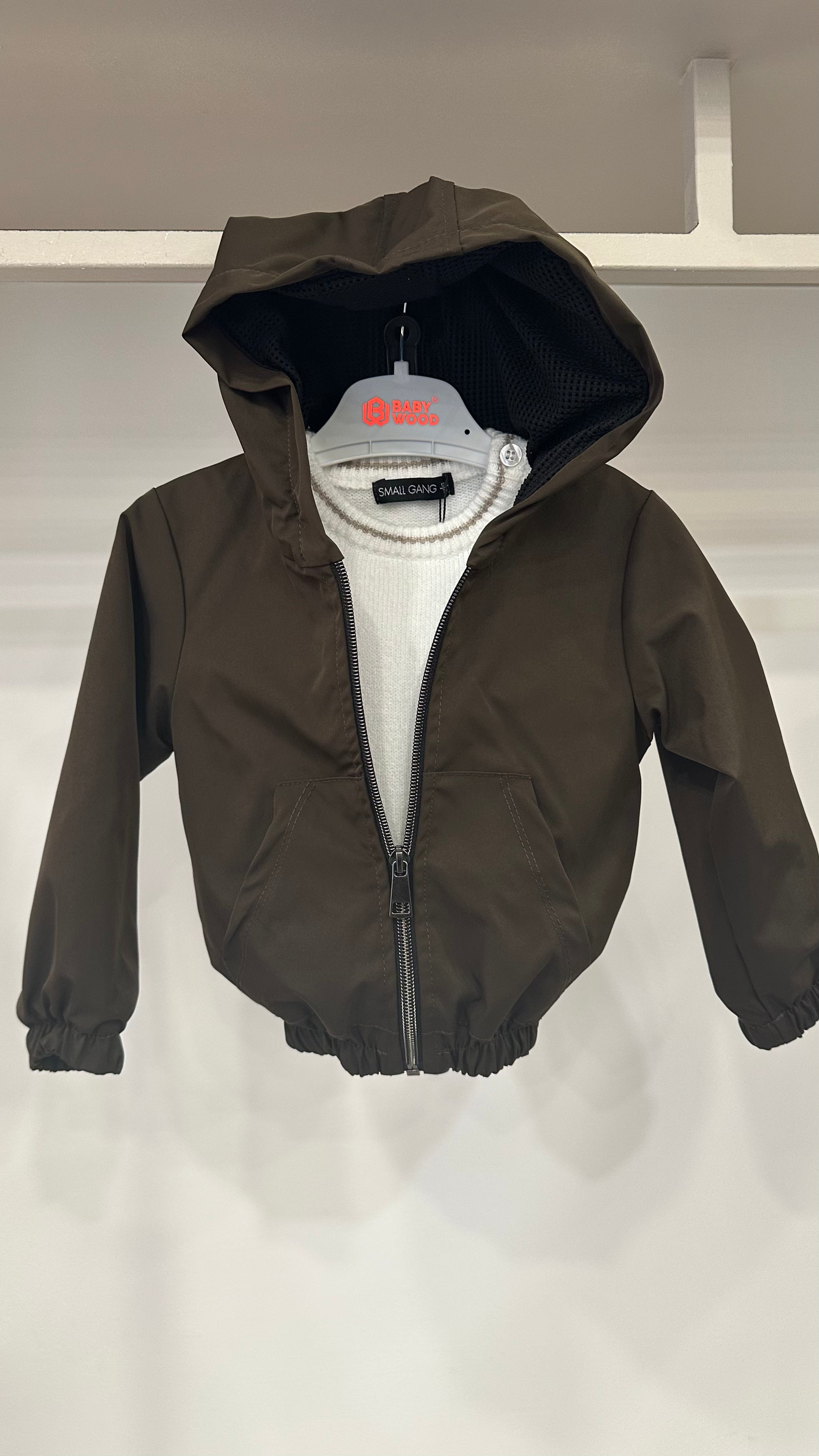 Giubbino BOY 12-36M - MARRONE