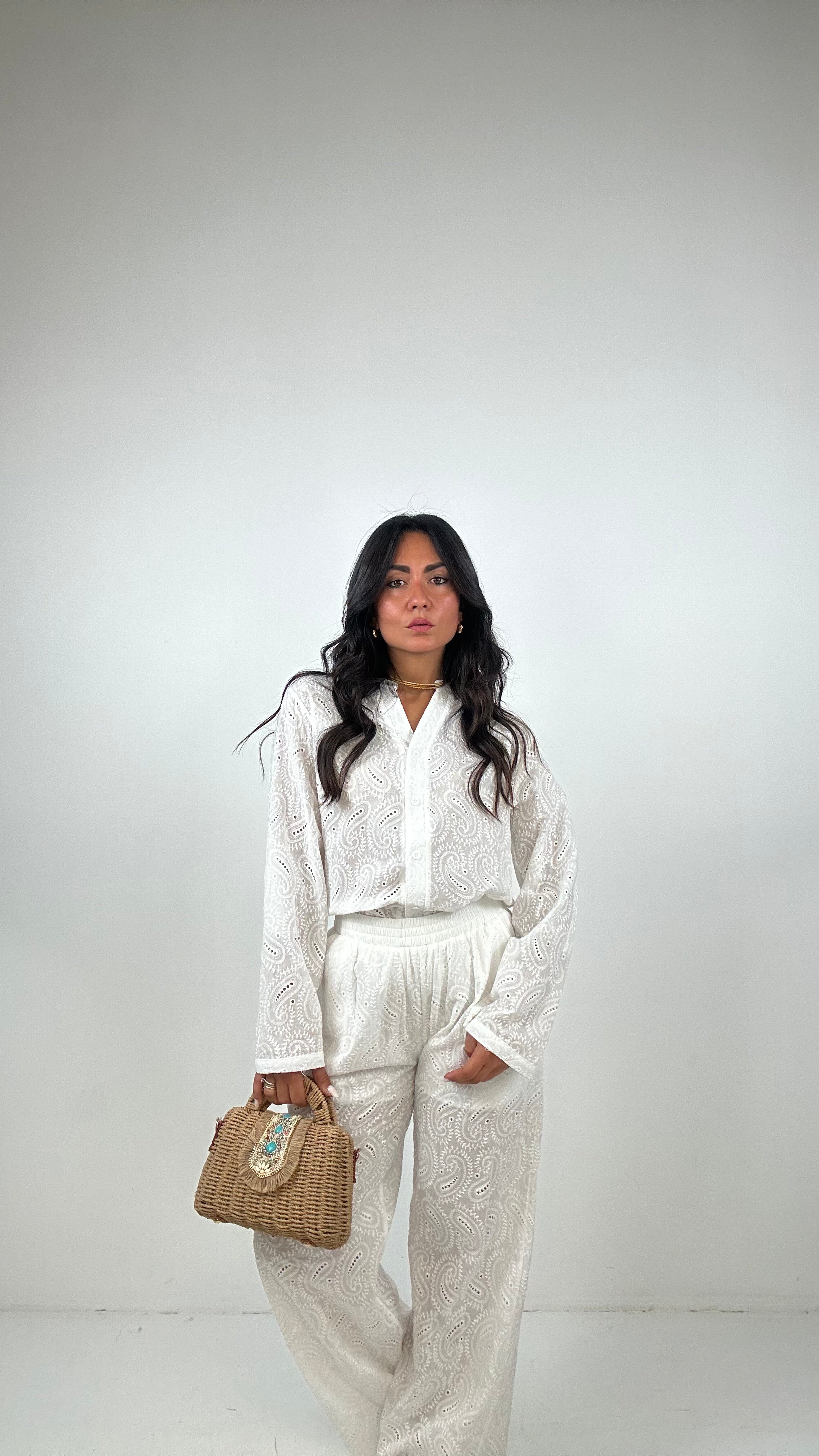 Completo SANGALLO CON CAMICIA - BIANCO
