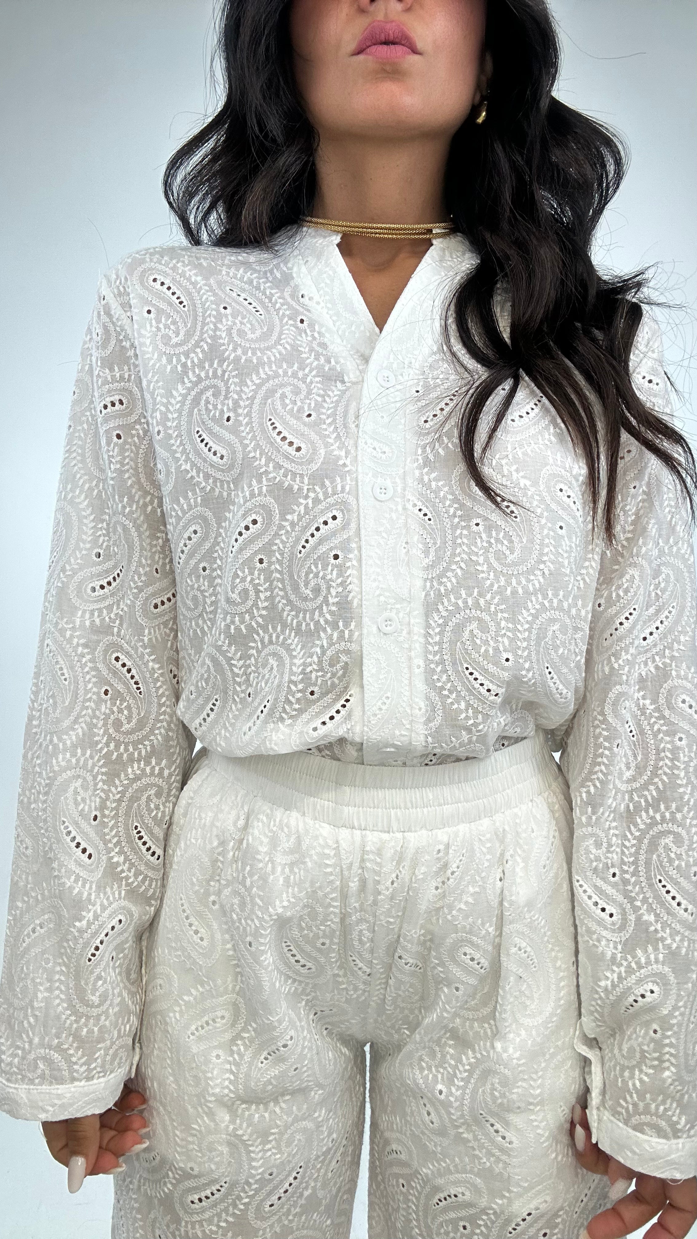 Completo SANGALLO CON CAMICIA - BIANCO