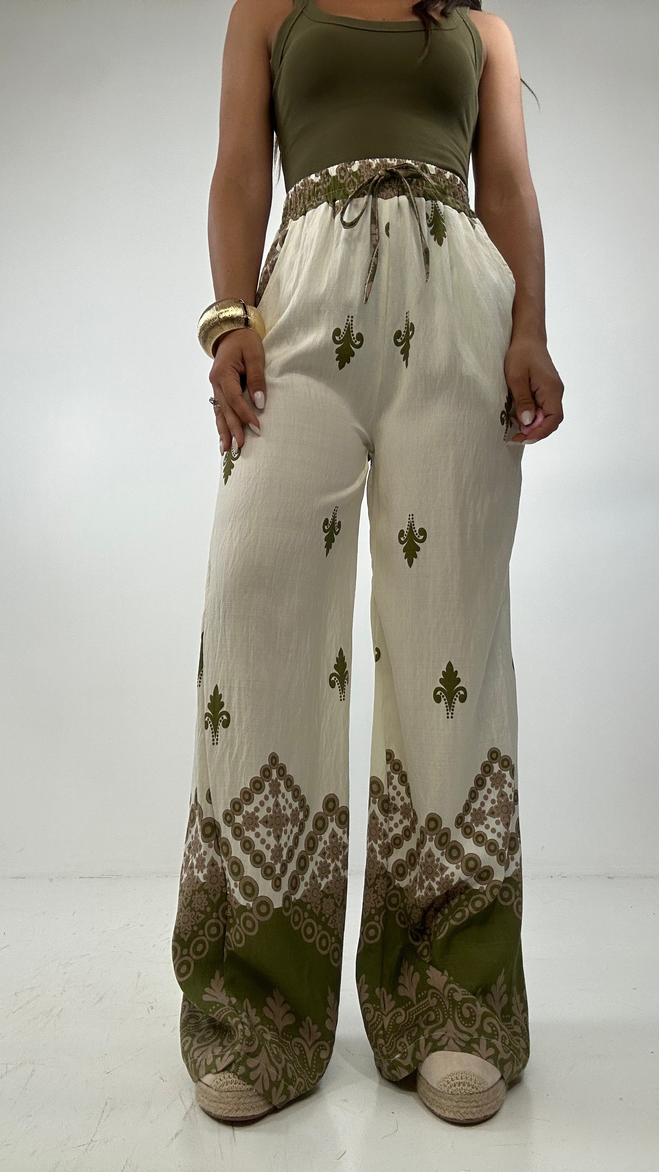 Pantalone EGIZIO - VERDE MILITARE