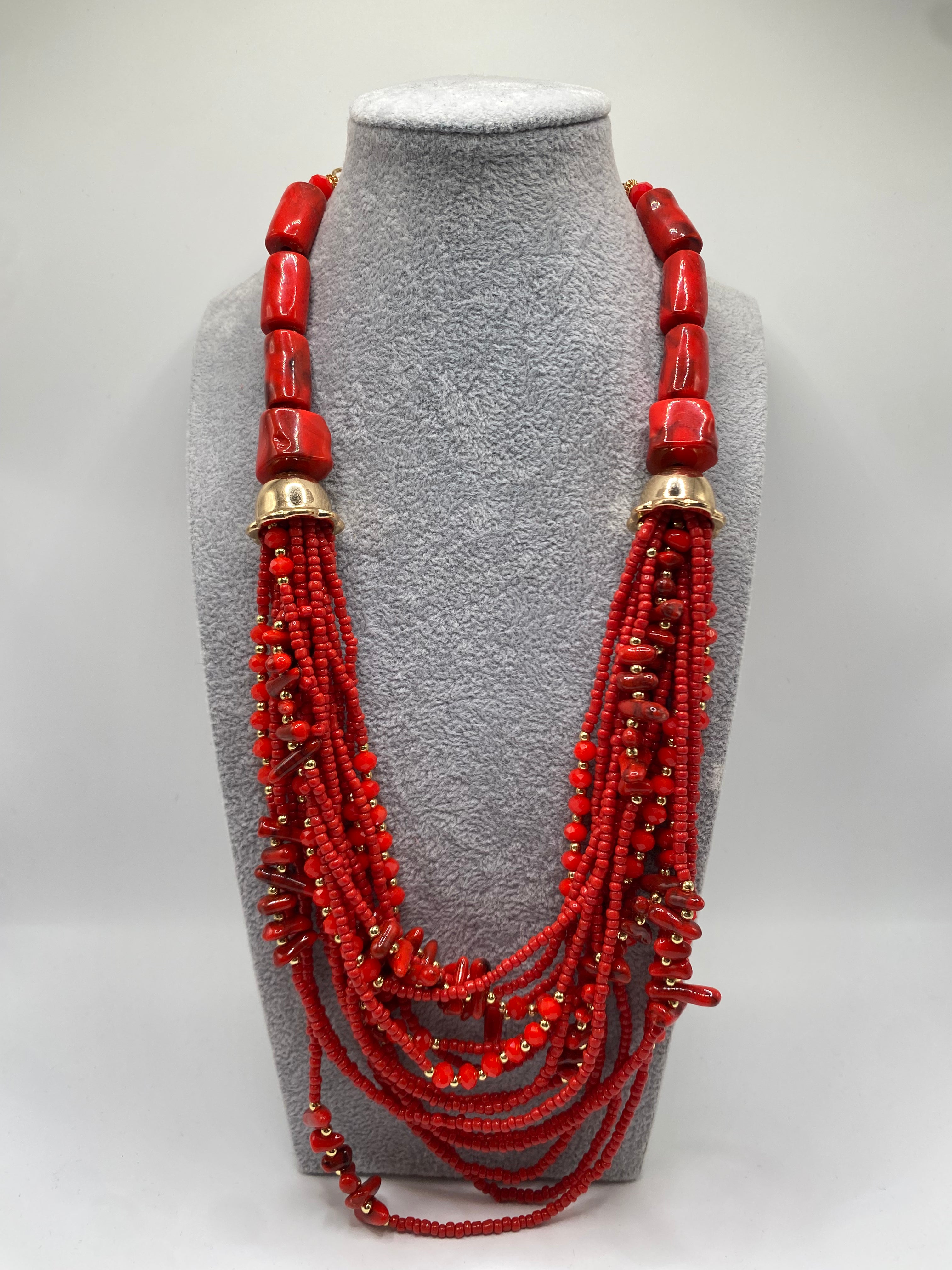 Collana CORAL - ROSSO