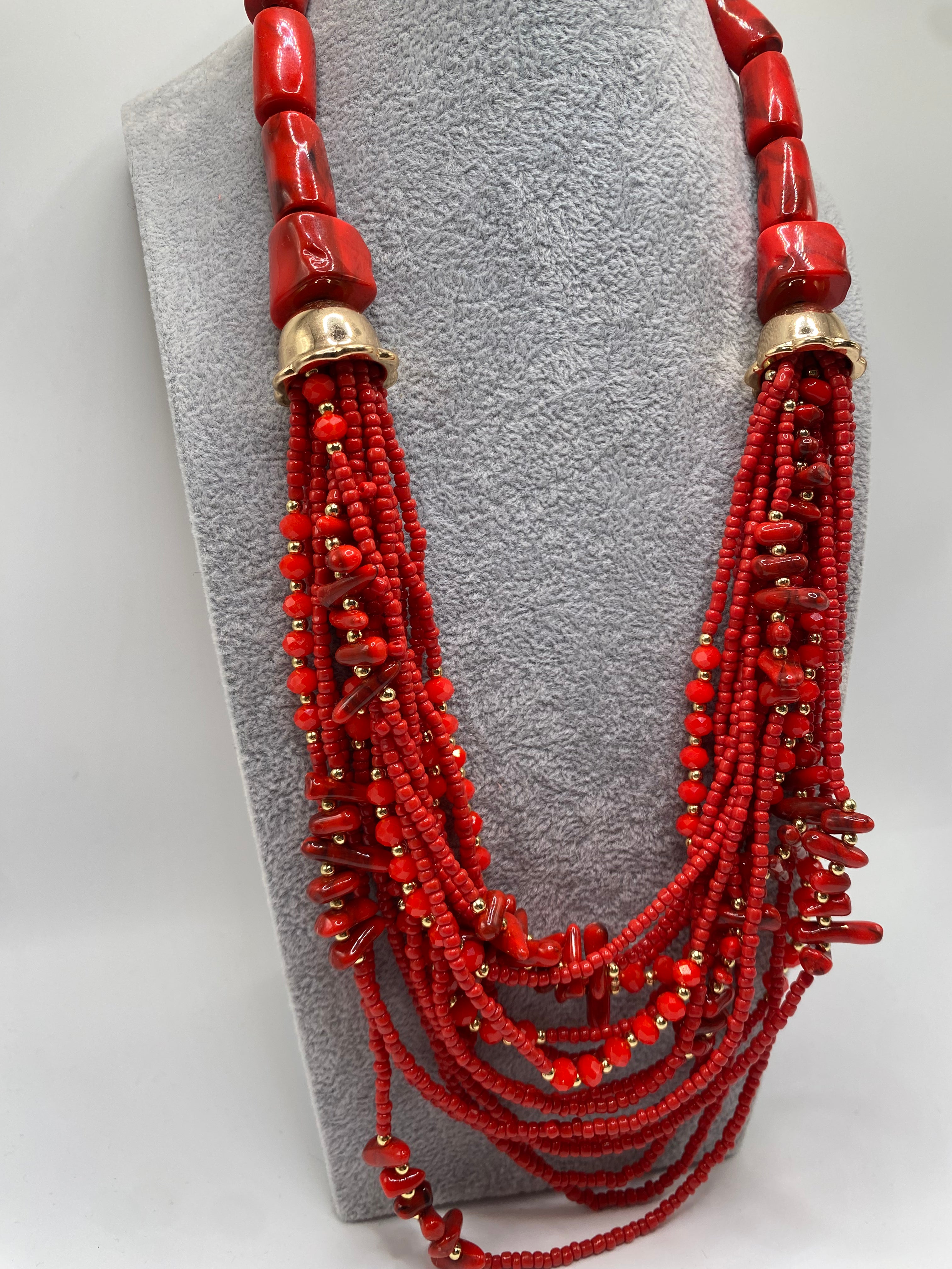 Collana CORAL - ROSSO