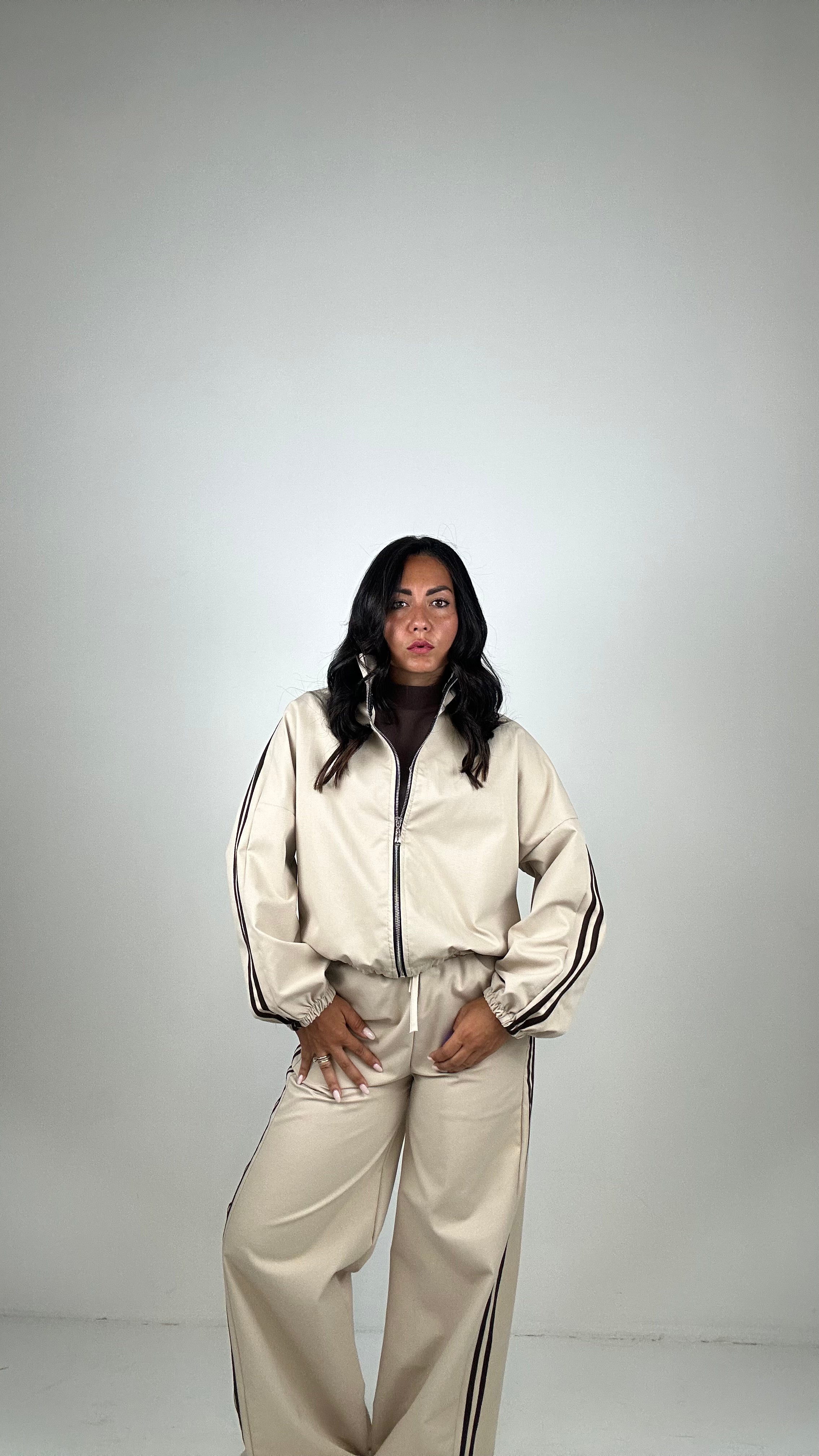 Completo TUTA BANDE - BEIGE