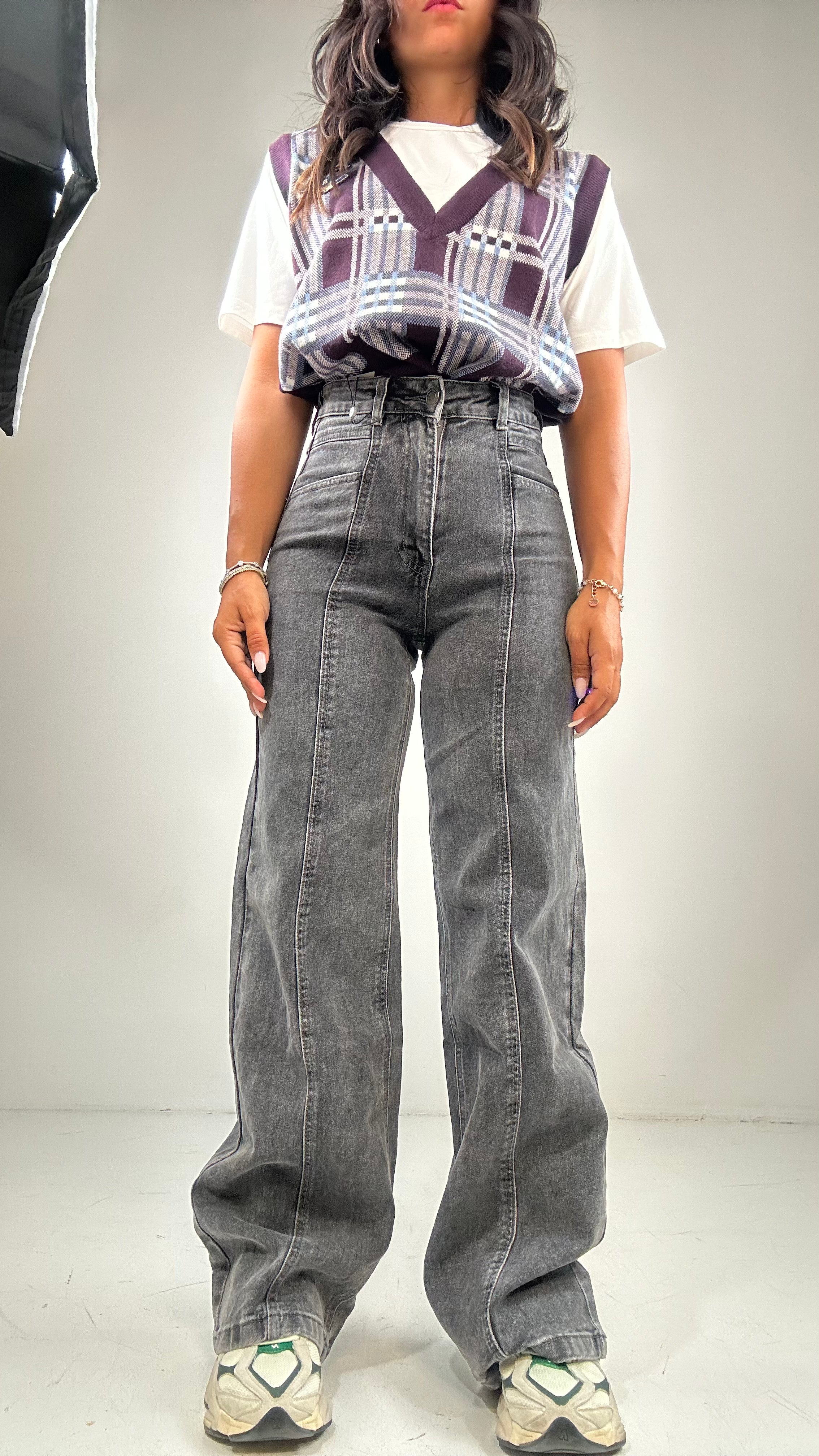 Jeans DADFIT CUCITURA - NERO