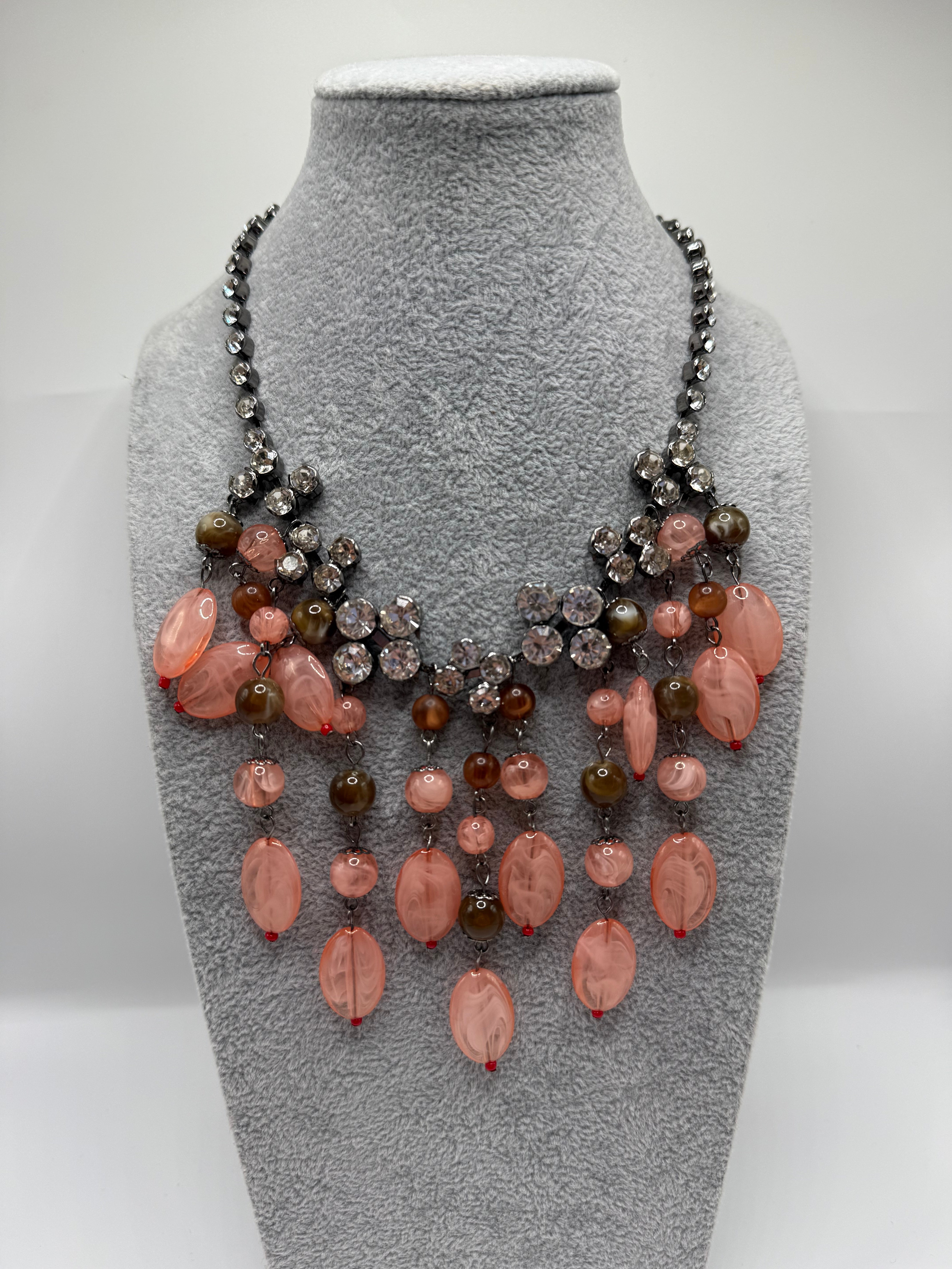 Collana PIETRE E BRIL - ROSA