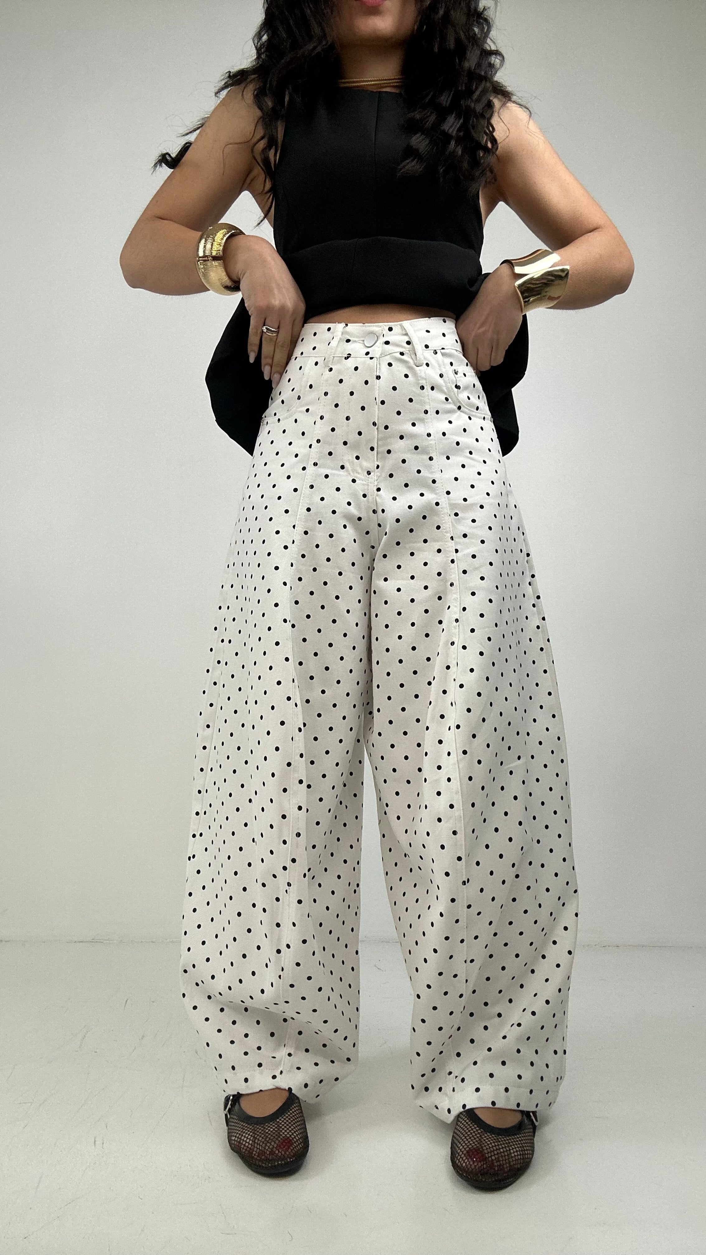 Jeans POIS - BIANCO