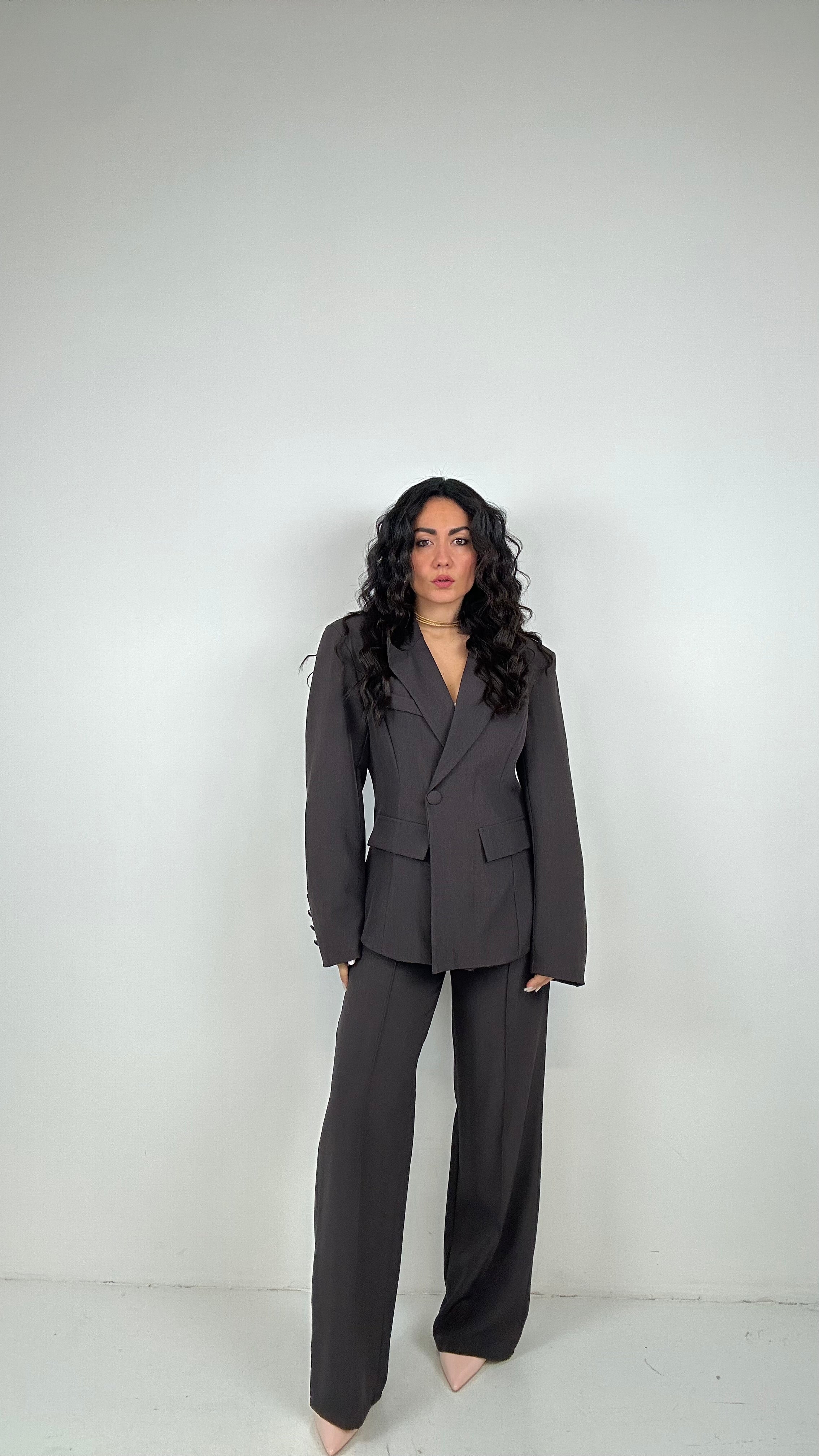Tailleur RITA - MARRONE