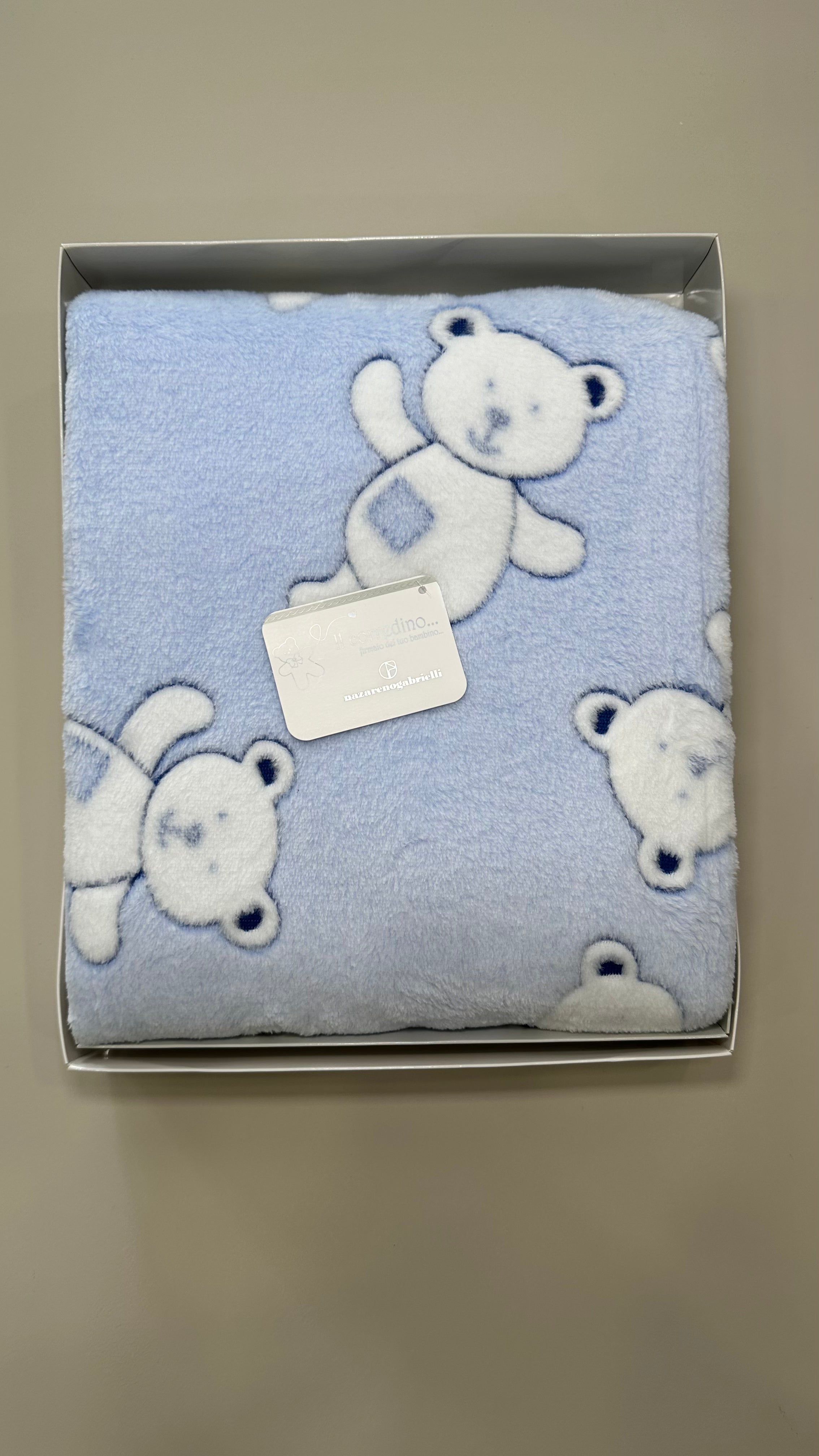 Copertina IN PILE ORSETTI - CELESTE