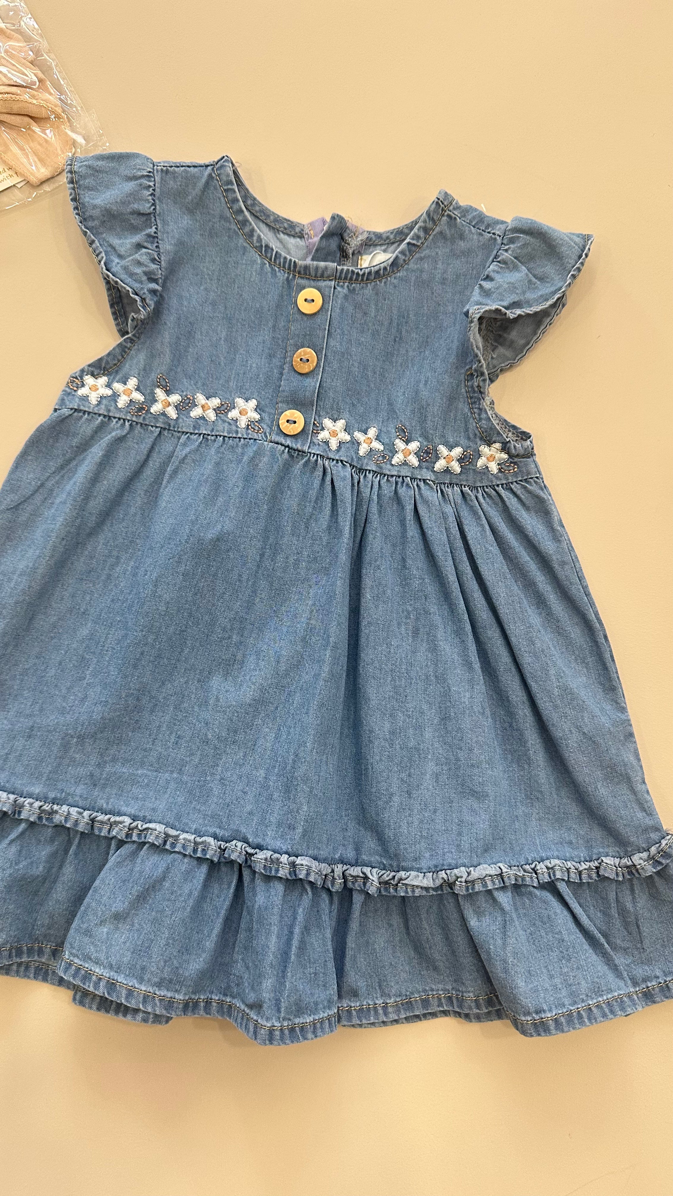 Vestitino FIORE 12-36M - JEANS