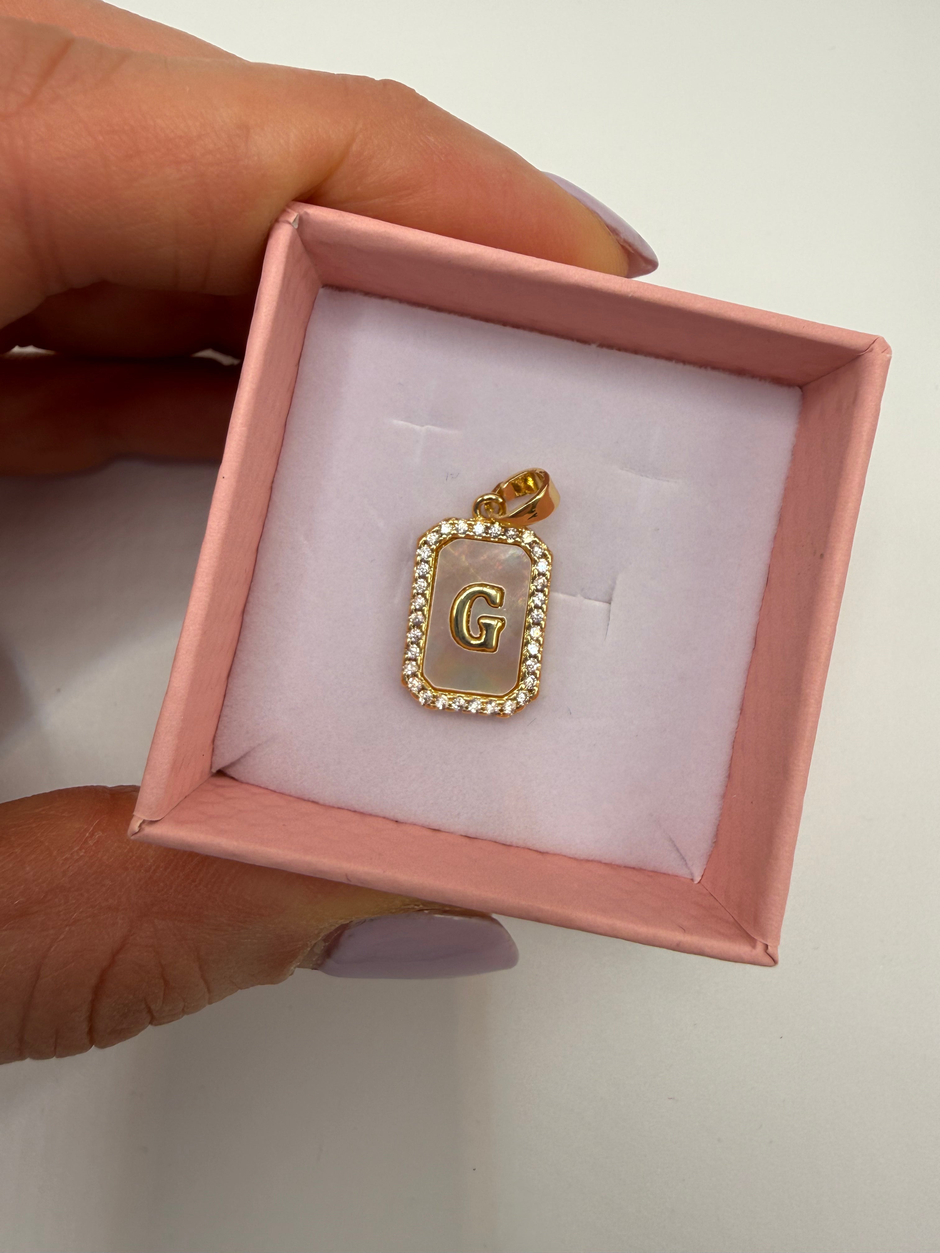 Lettere ORO COLLANA CALAMITA - G