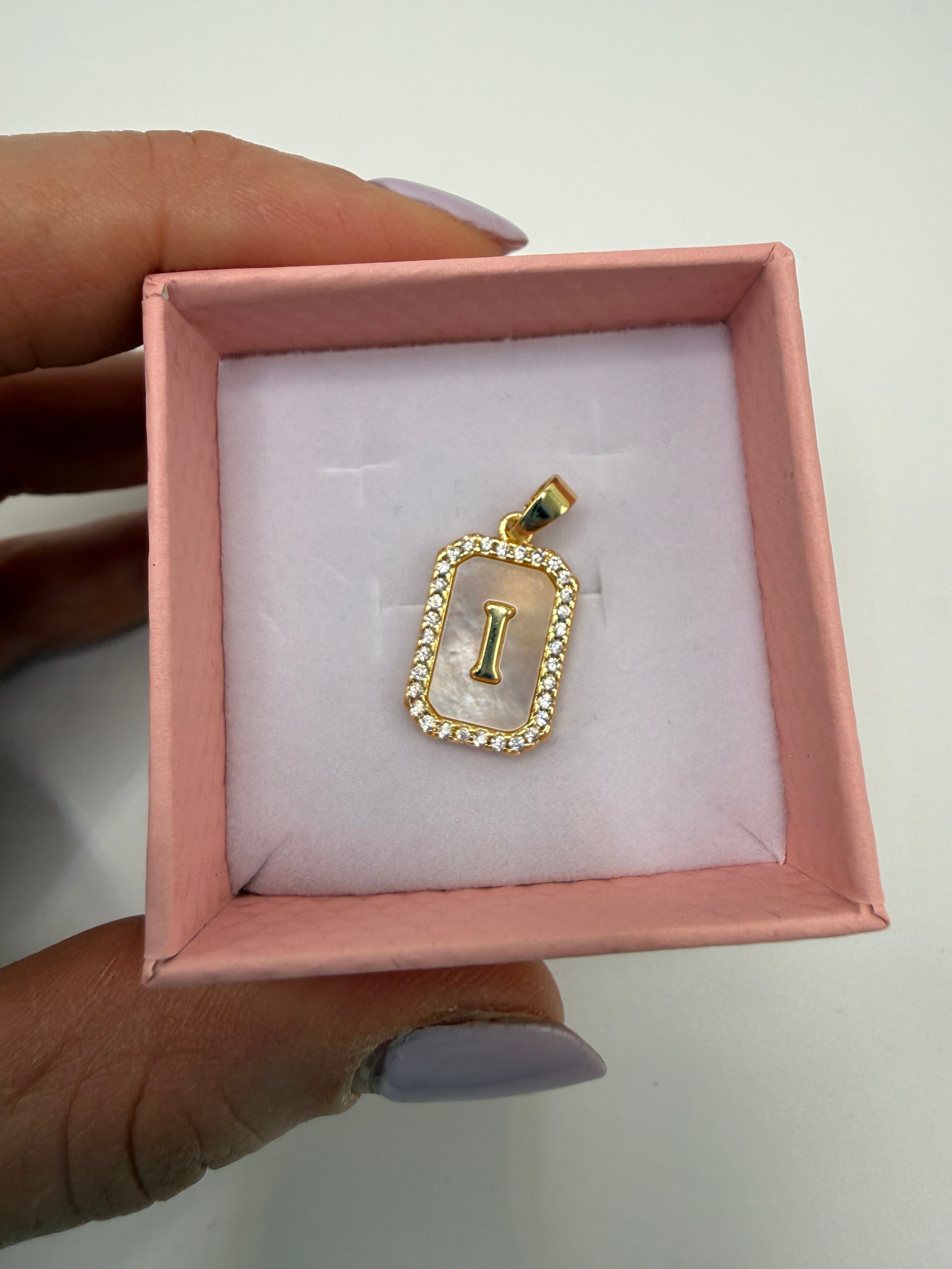 Lettere ORO COLLANA CALAMITA - I