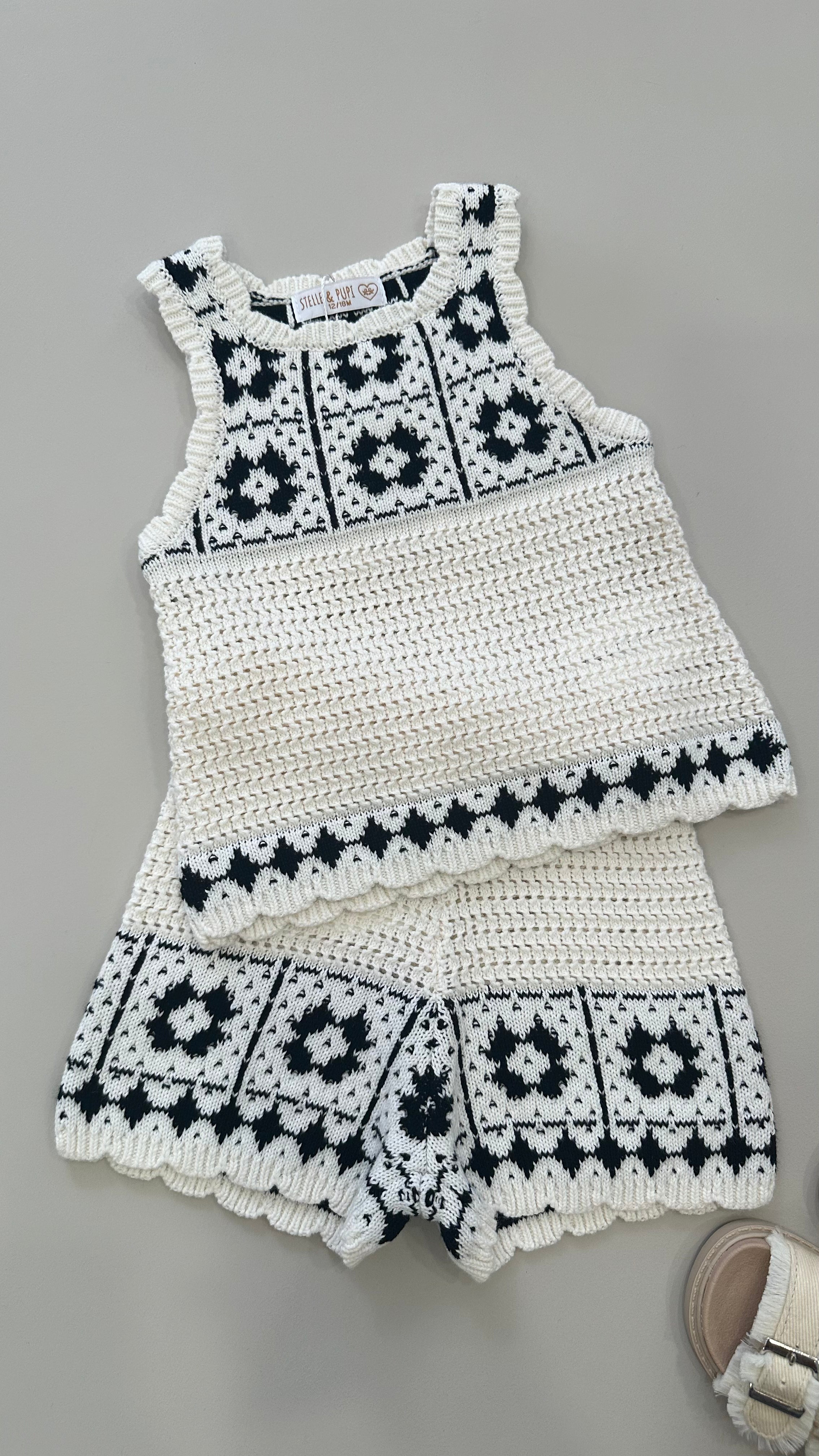 Coordinato ZANTE 12-36M - BIANCO
