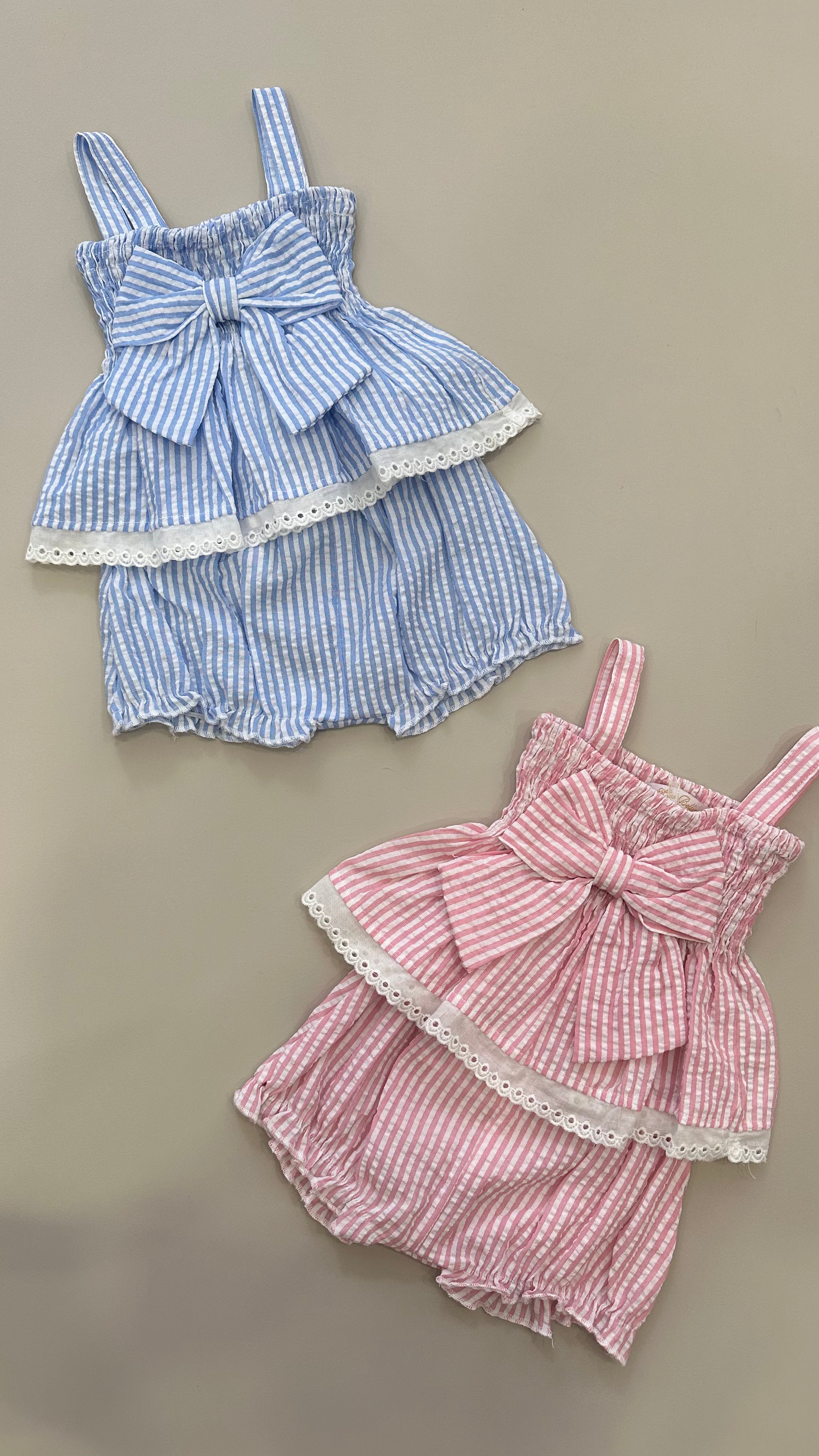Coordinato FIOCCO 3-18M - ROSA