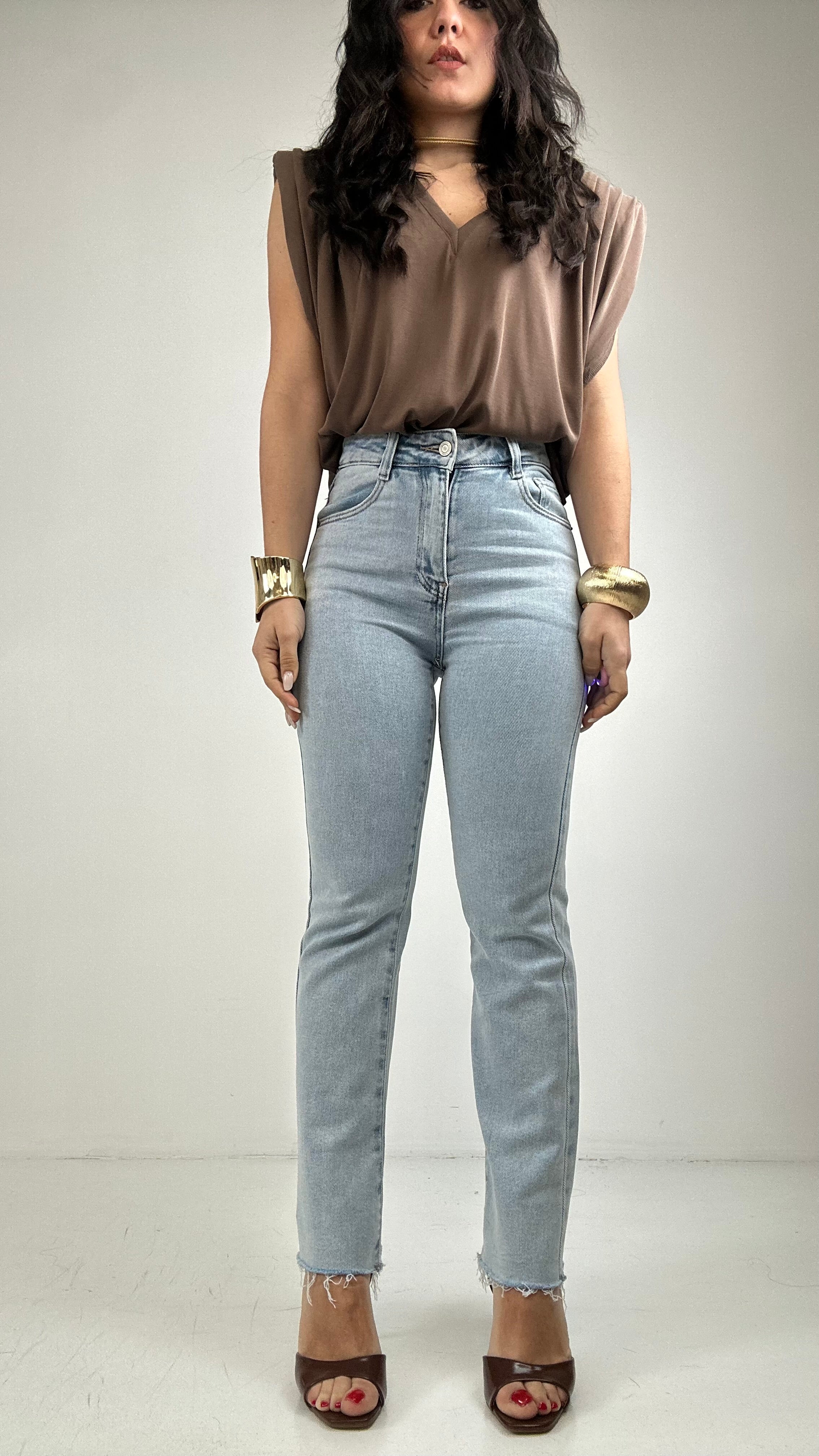 Jeans CROP FLARE ANKLE - JEANS