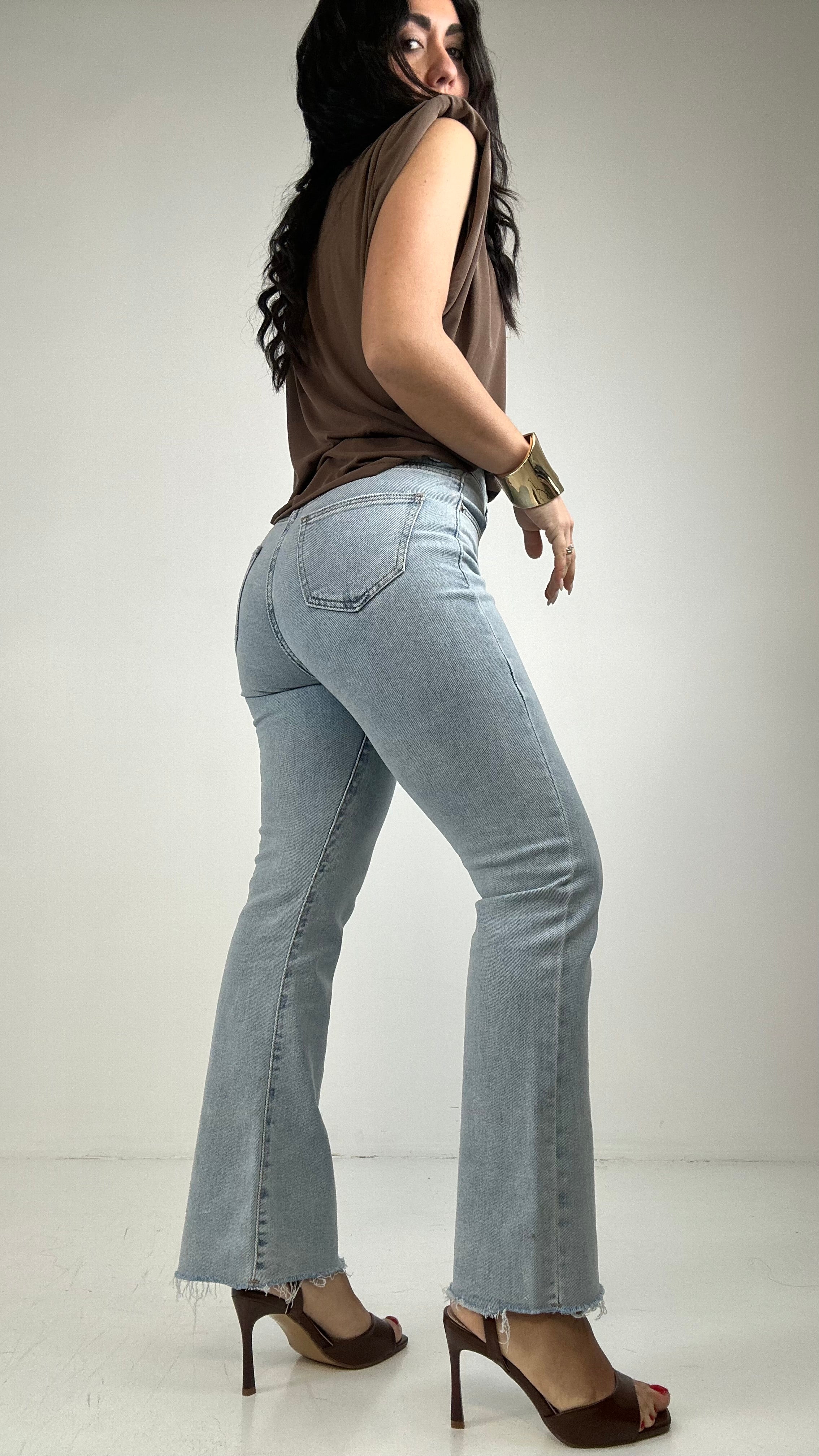 Jeans CROP FLARE ANKLE - JEANS