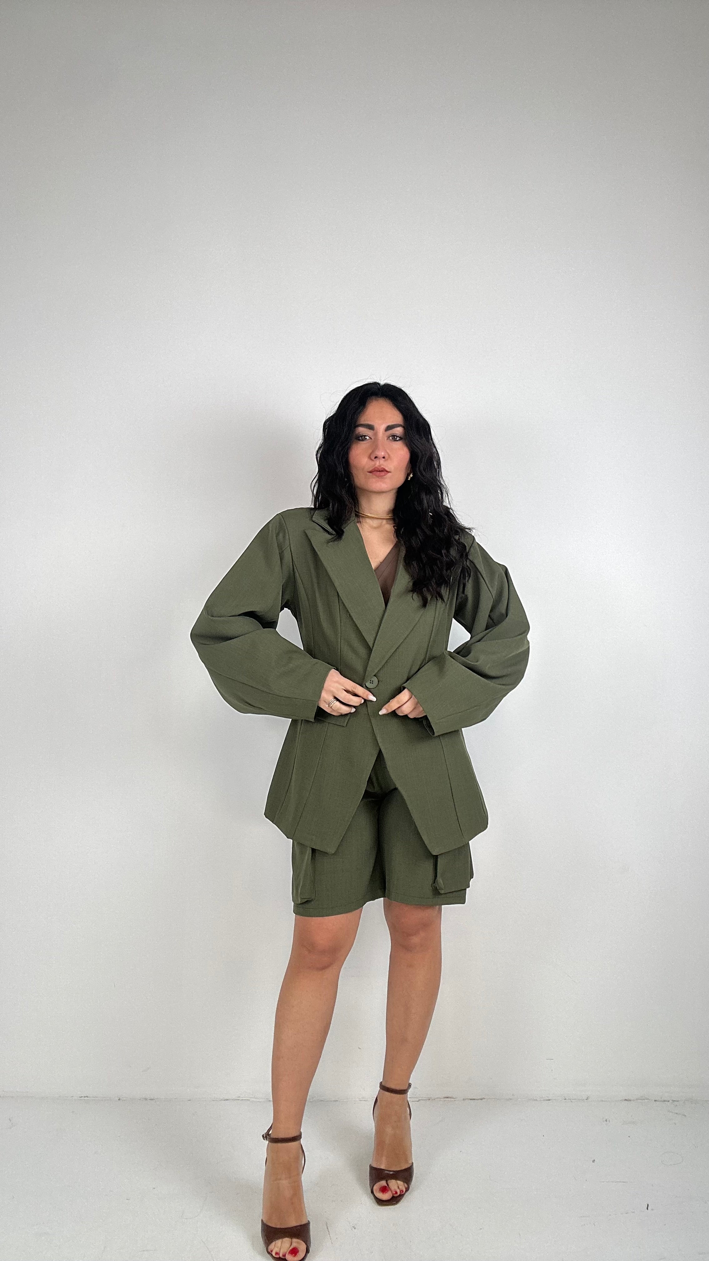 Tailleur ADA - VERDE MILITARE