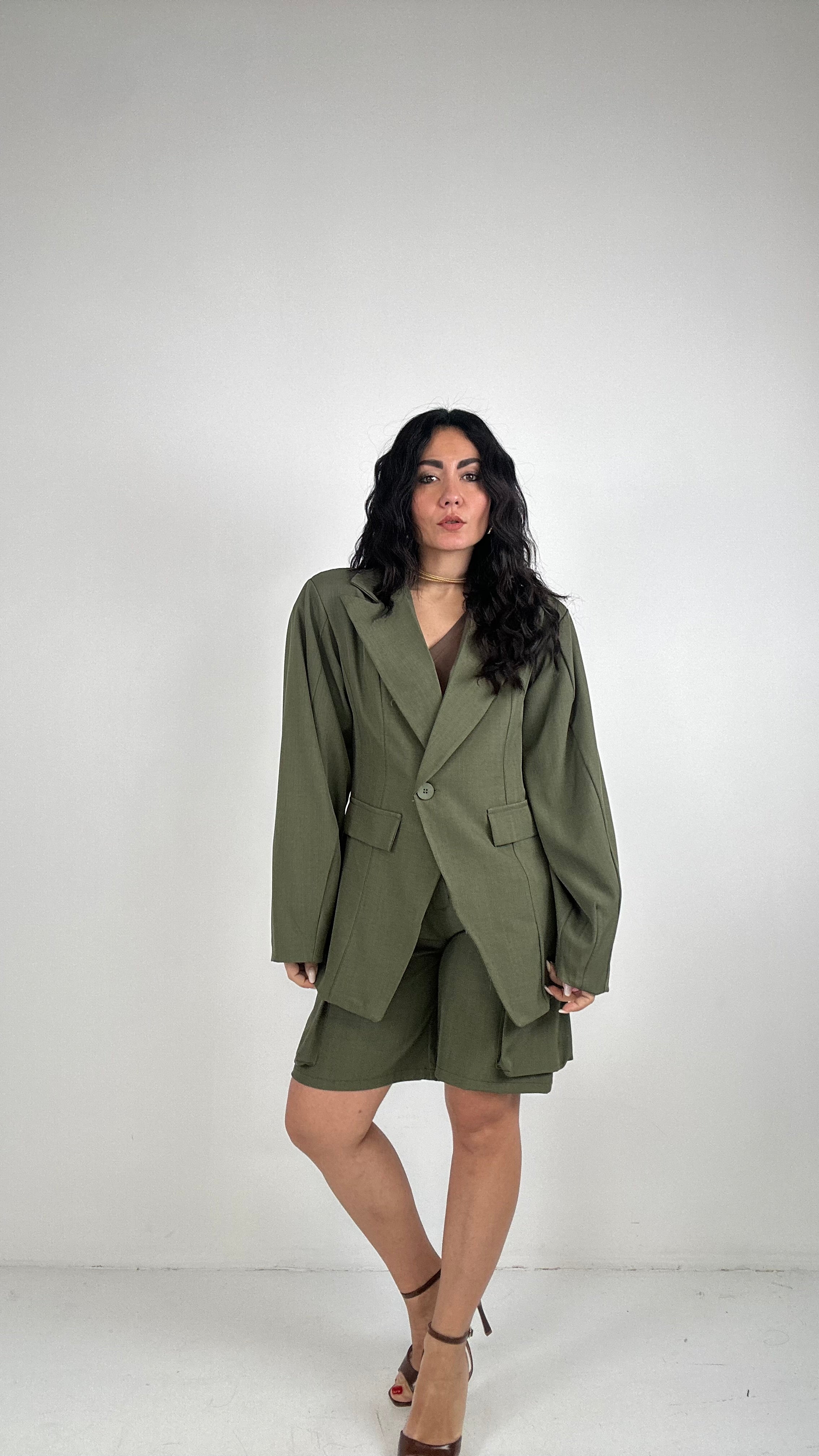 Tailleur ADA - VERDE MILITARE