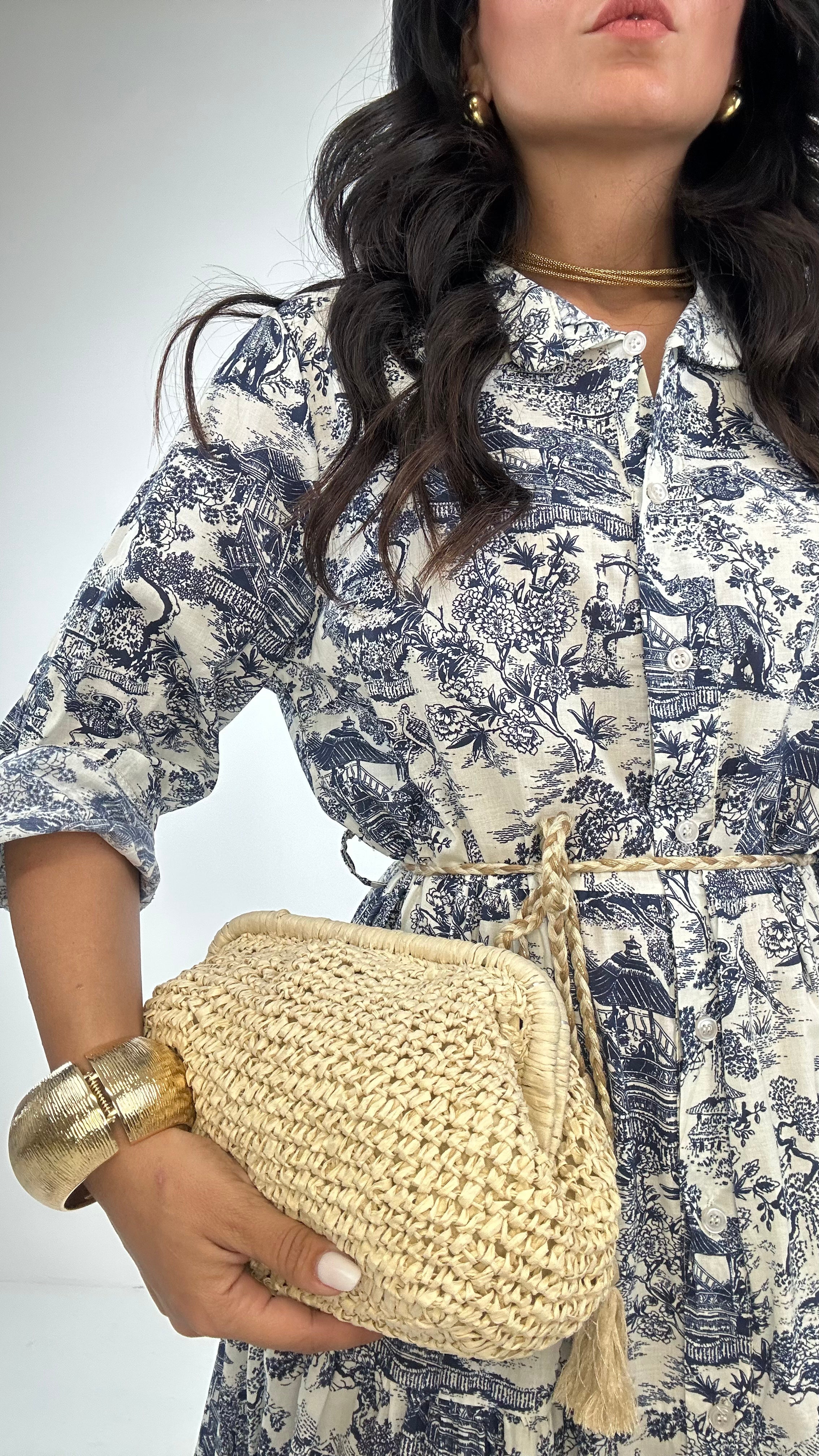 Clutch PAGLIETTA - BEIGE