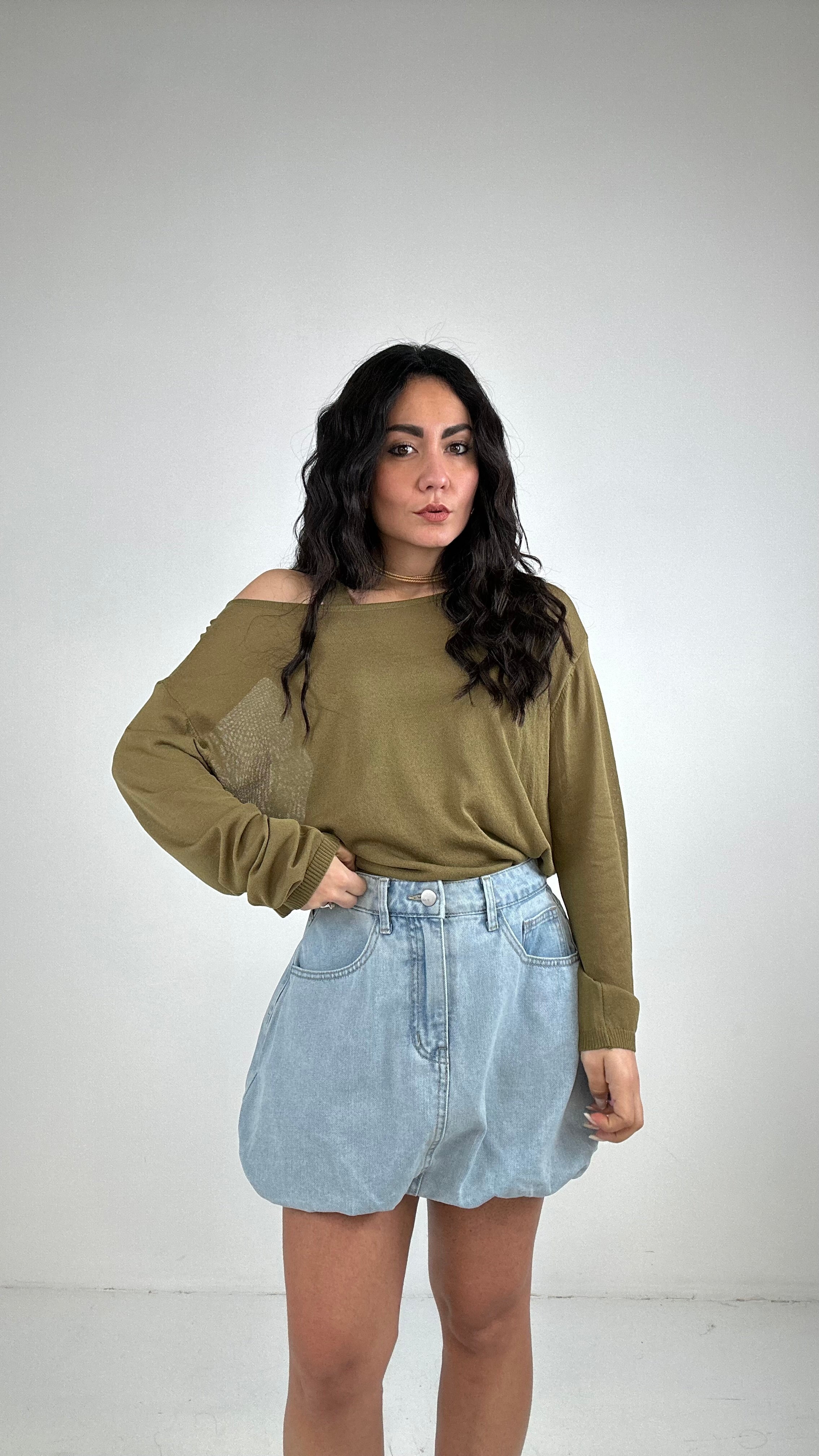 Gonna DENIM PALLONCINO - JEANS