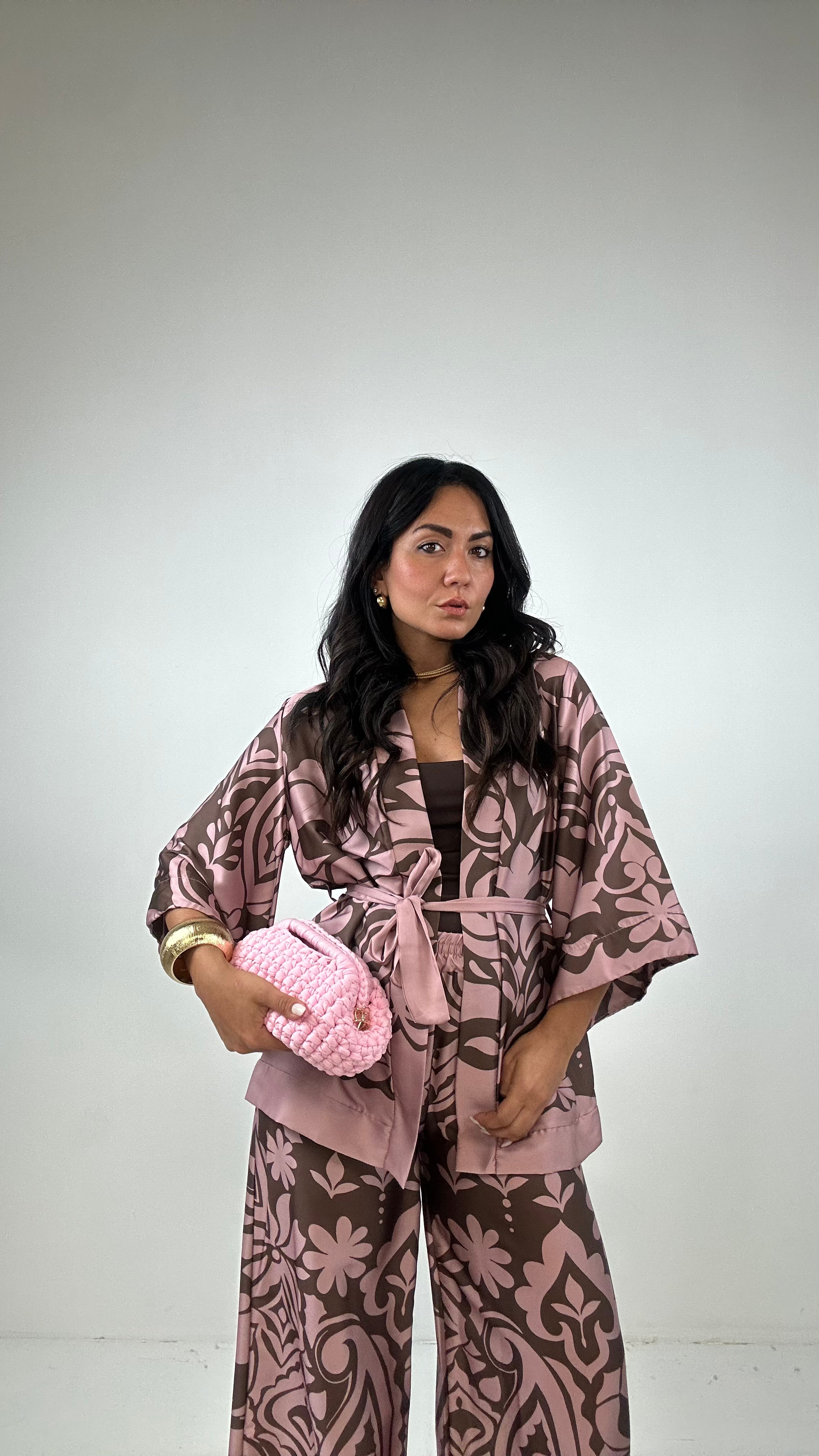 Completo KIMONO FANTASY - ROSA