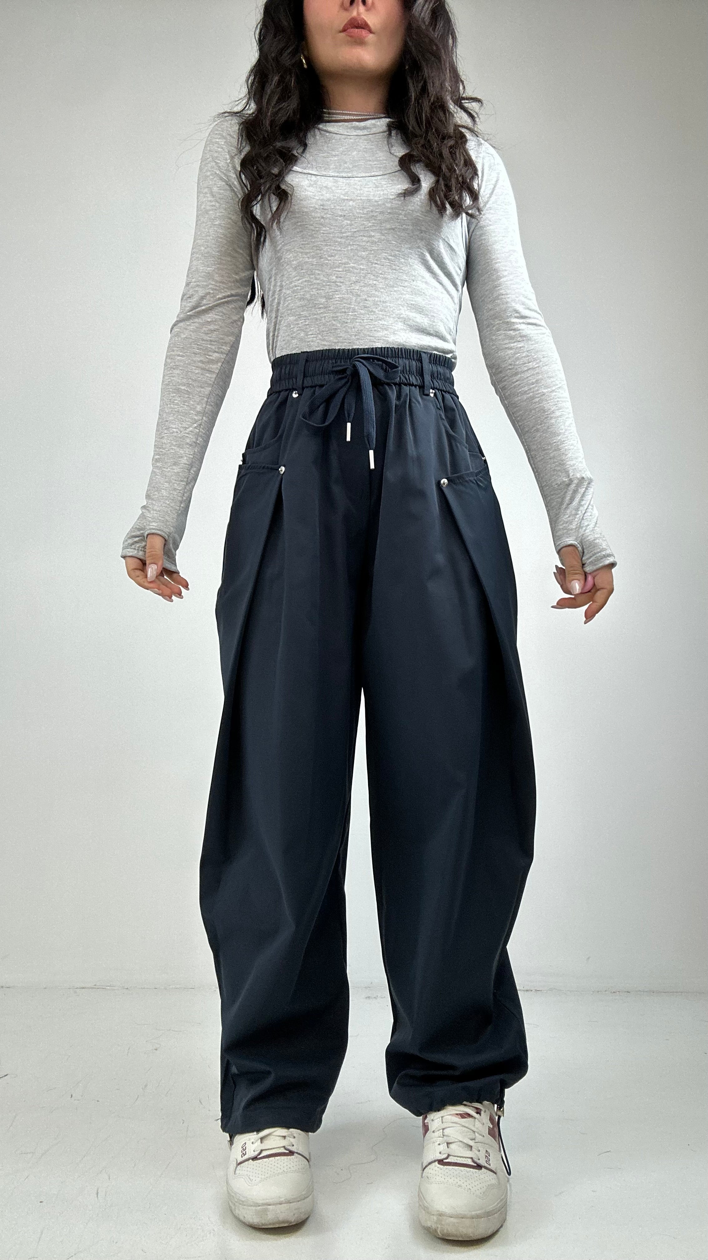 Pantalone LACCETTO +BAGGY - BLU